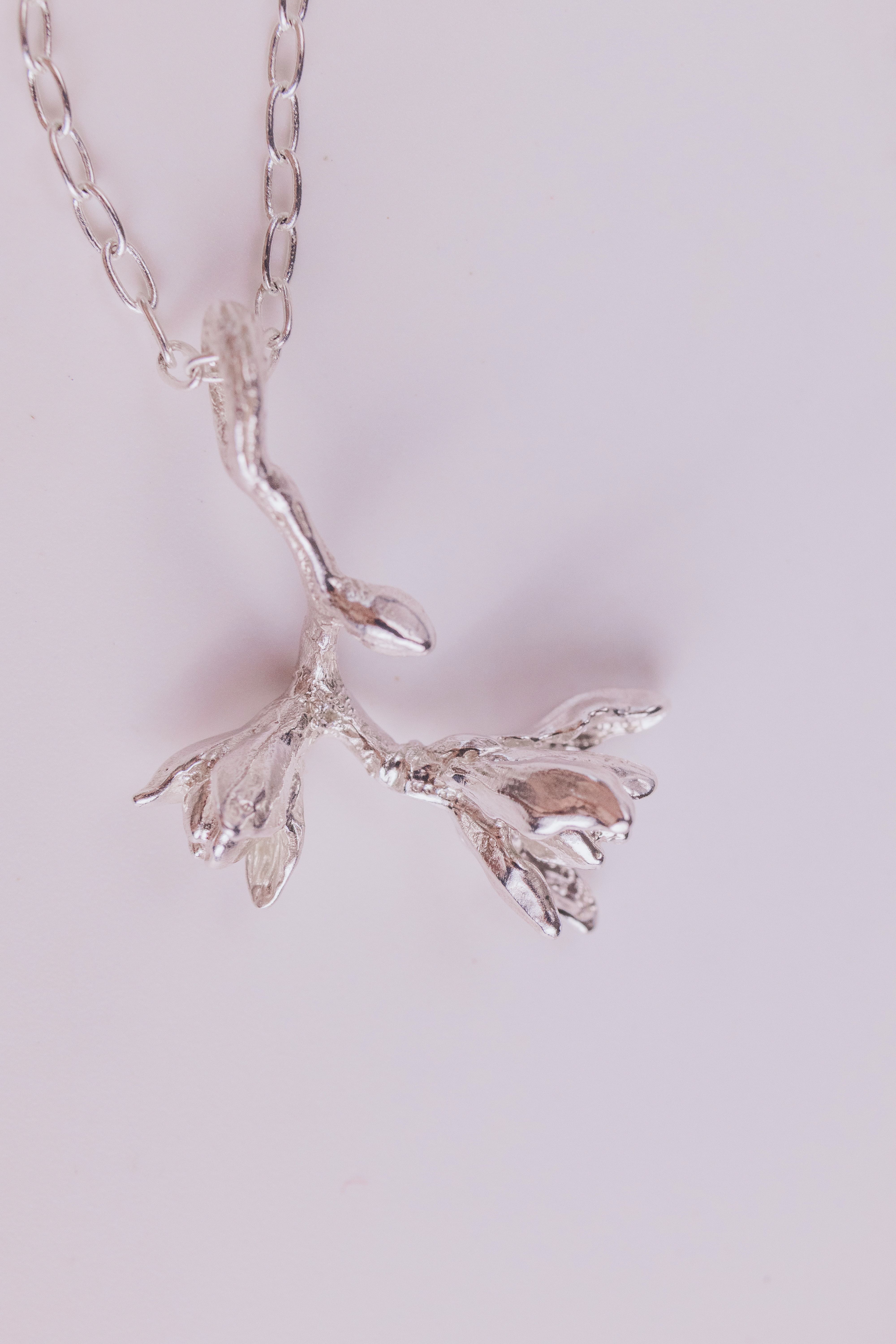 Magnolia Branch Pendant