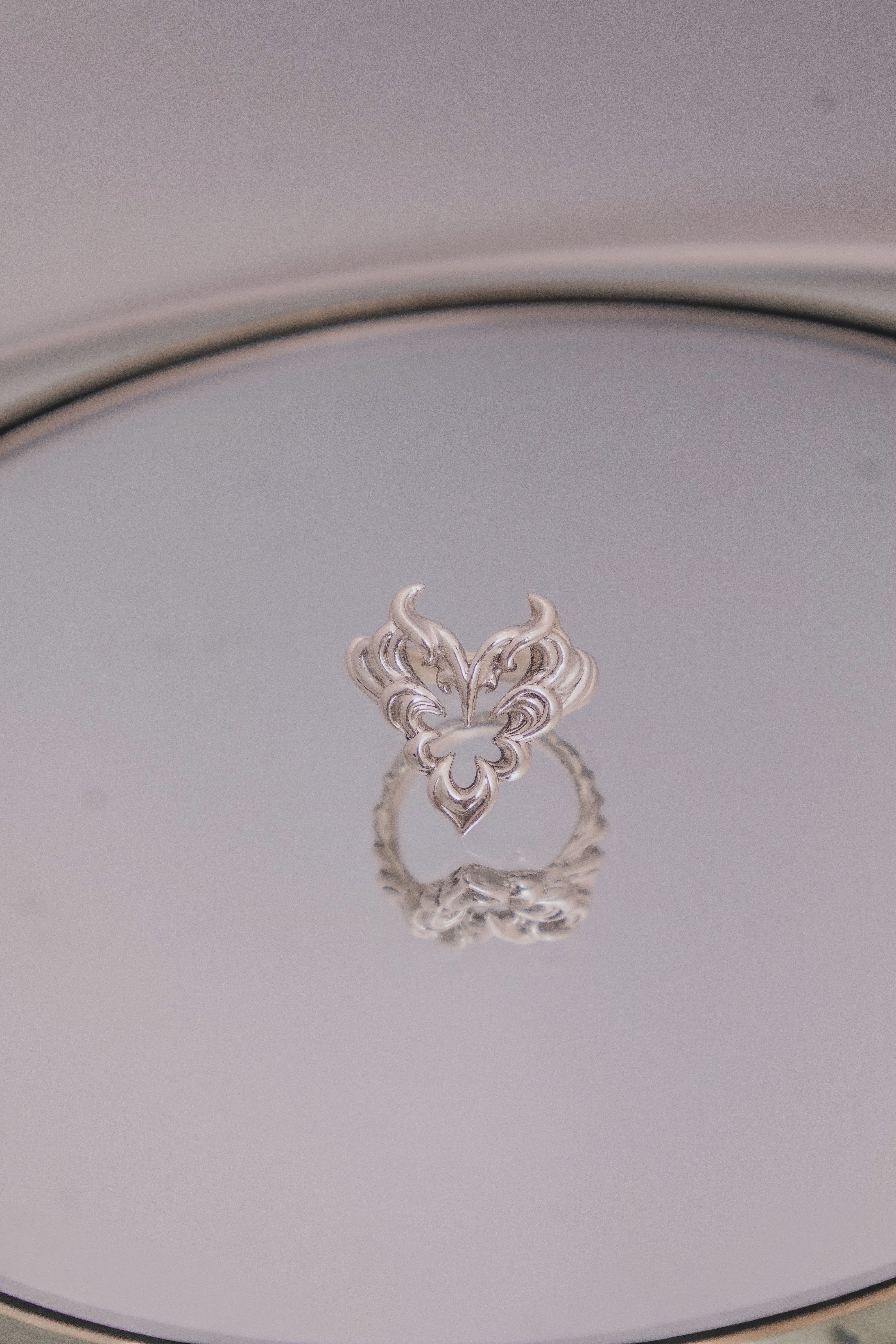 Tribal Heart Ring