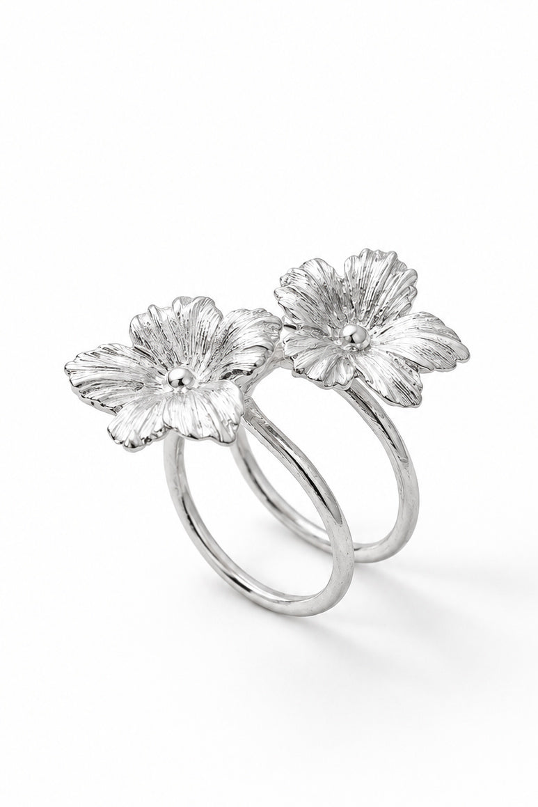 Twin Bloom Ring