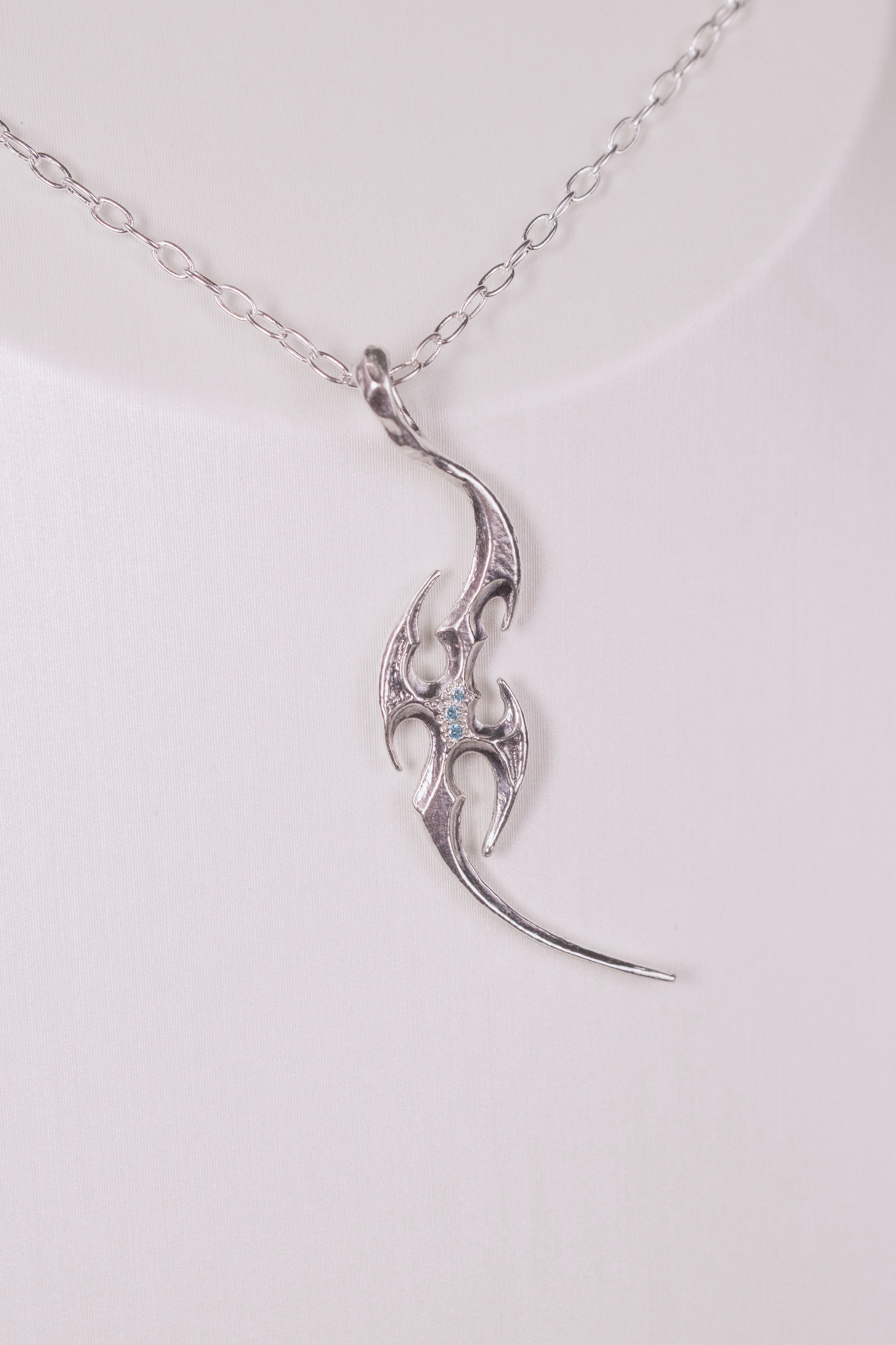 Classic Tribal Pendant with Topazes