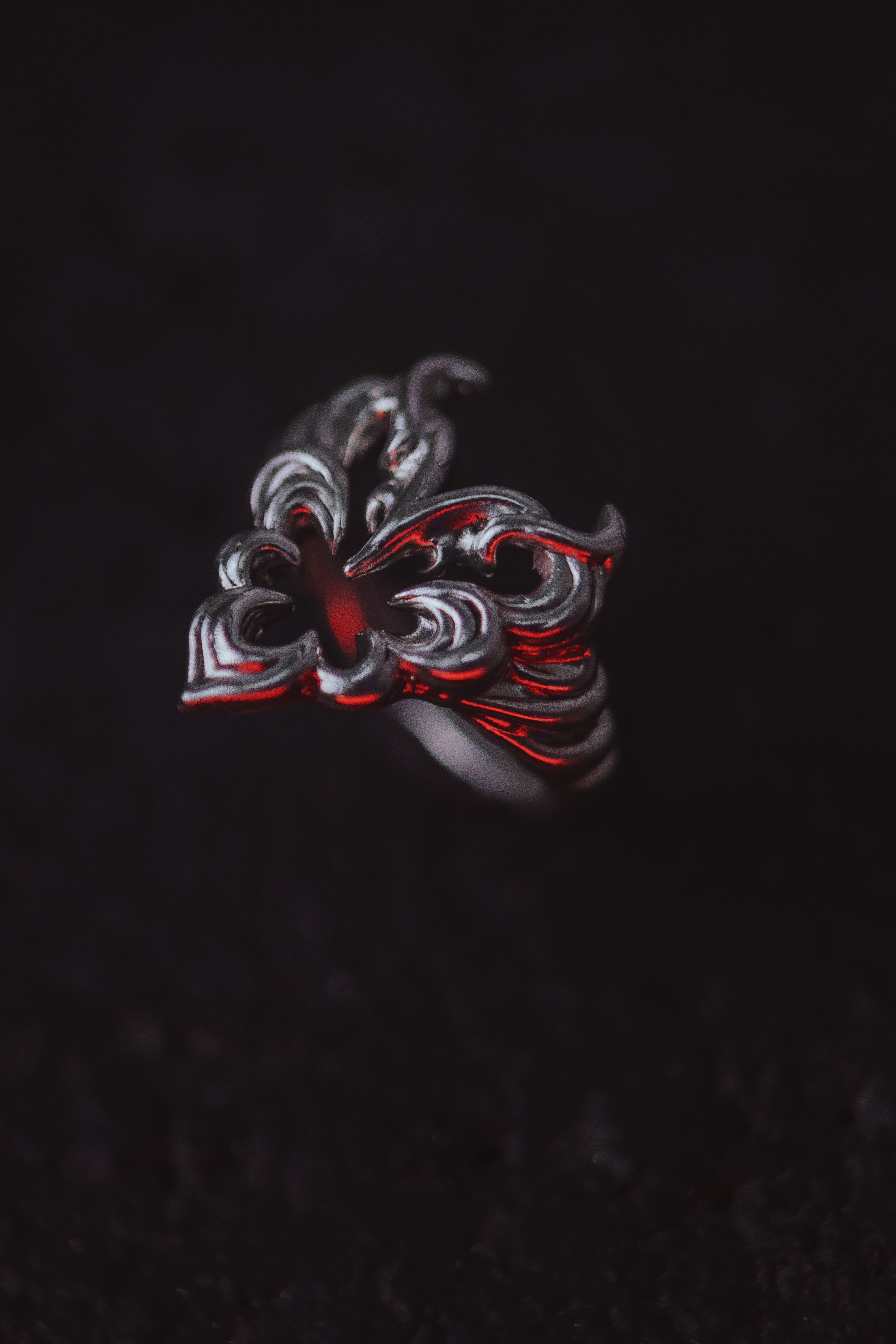 Tribal Heart Ring