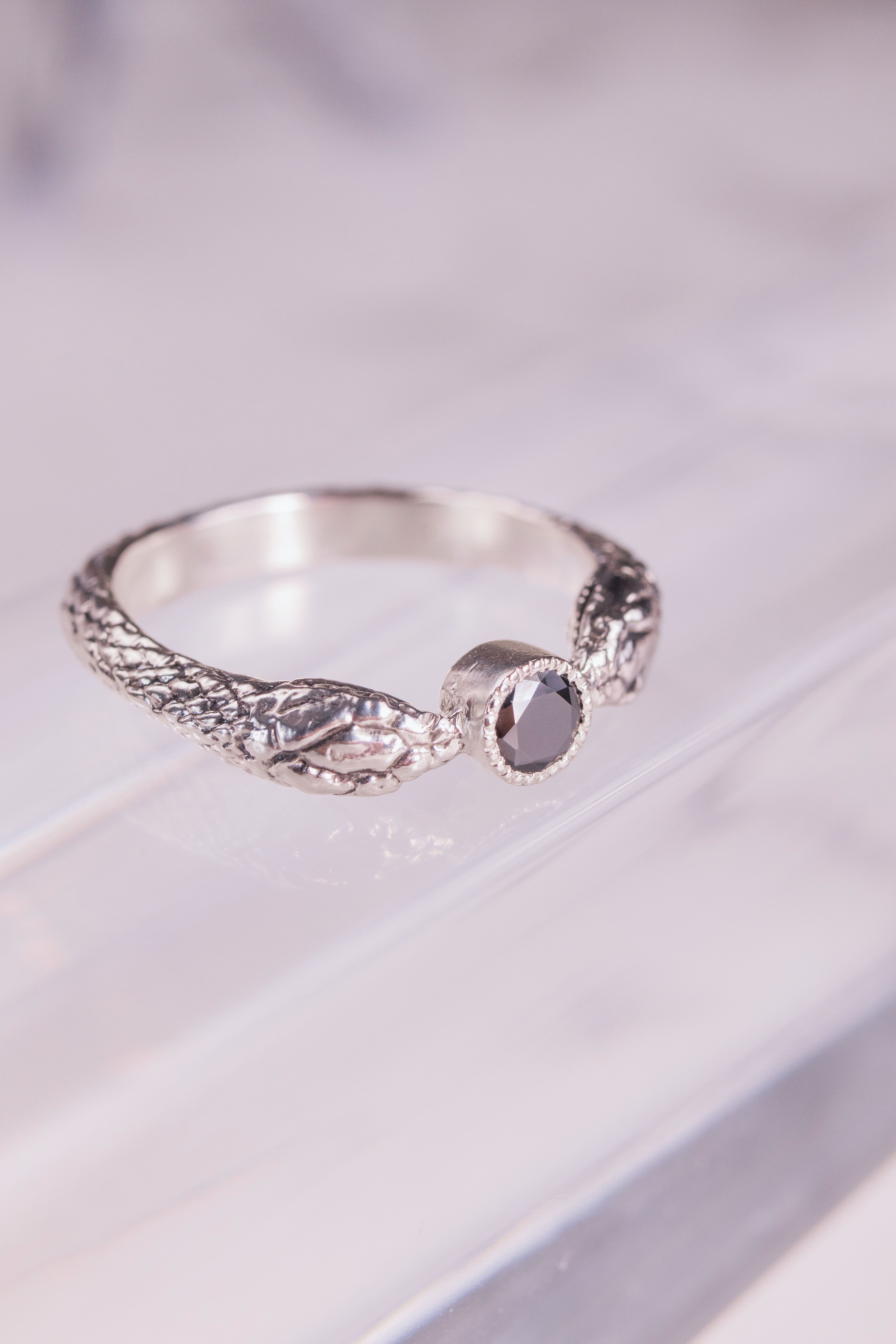 Dual Snakes Ring