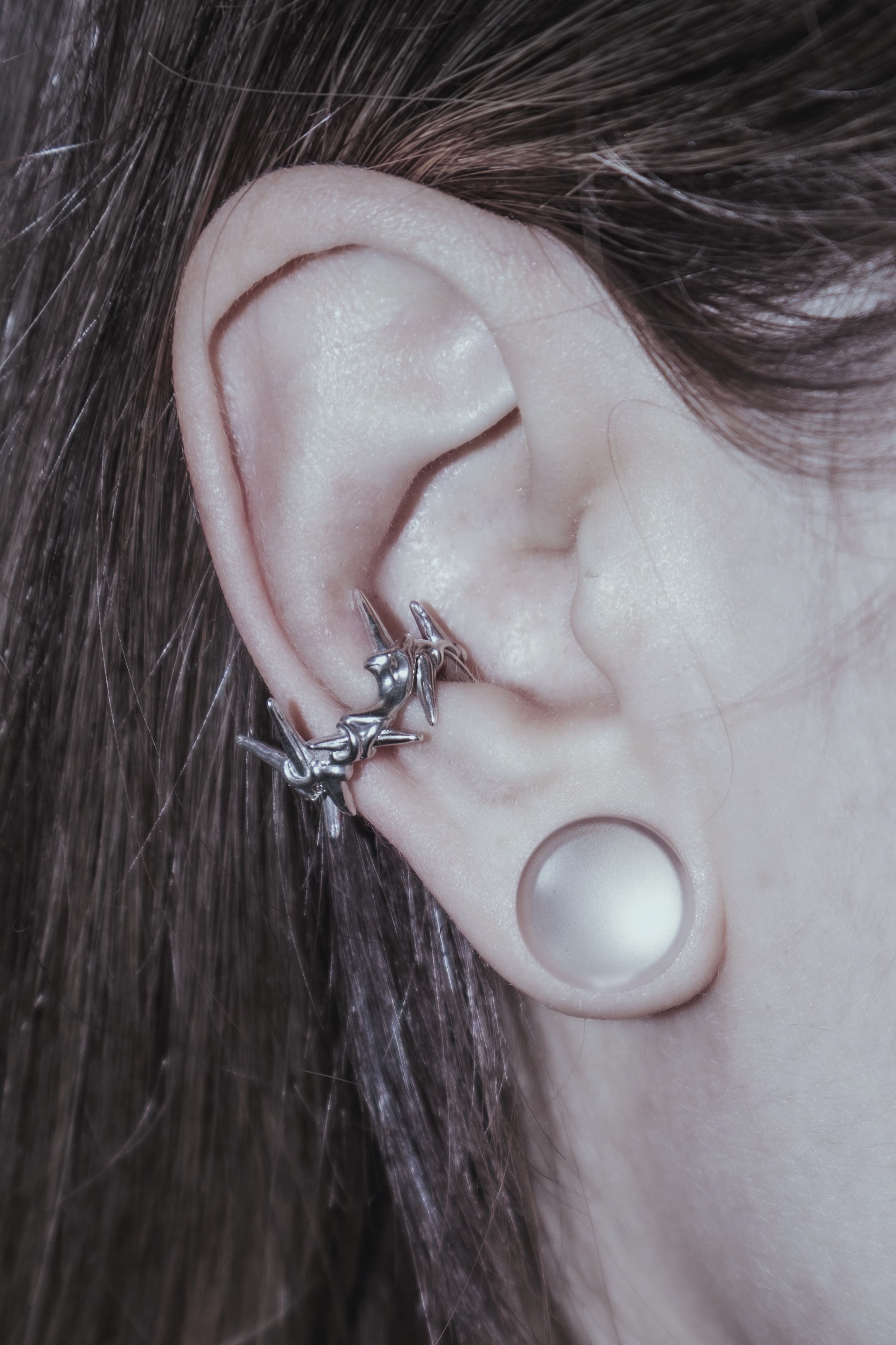 Thorn ear cuff