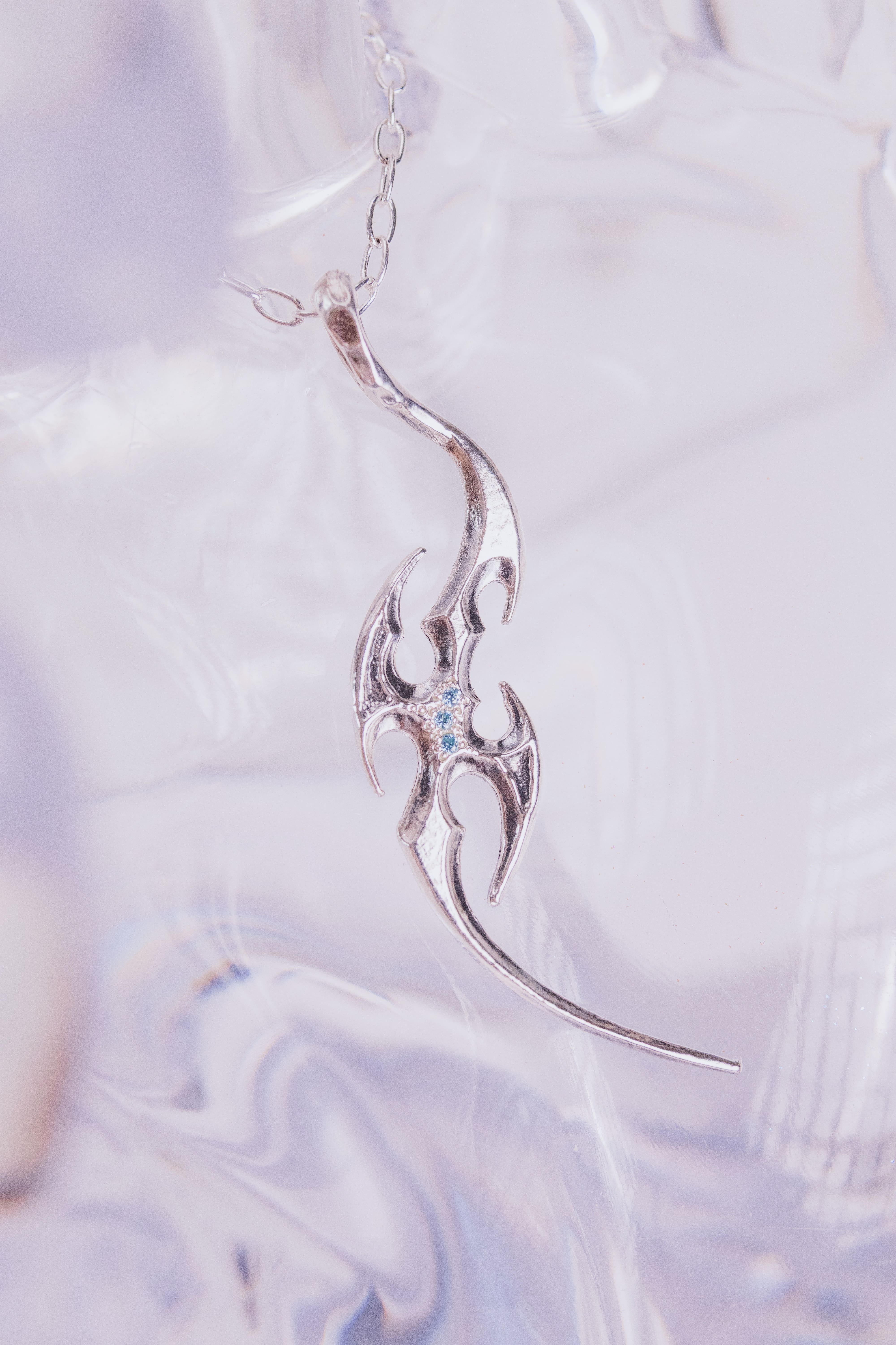 Classic Tribal Pendant with Topazes