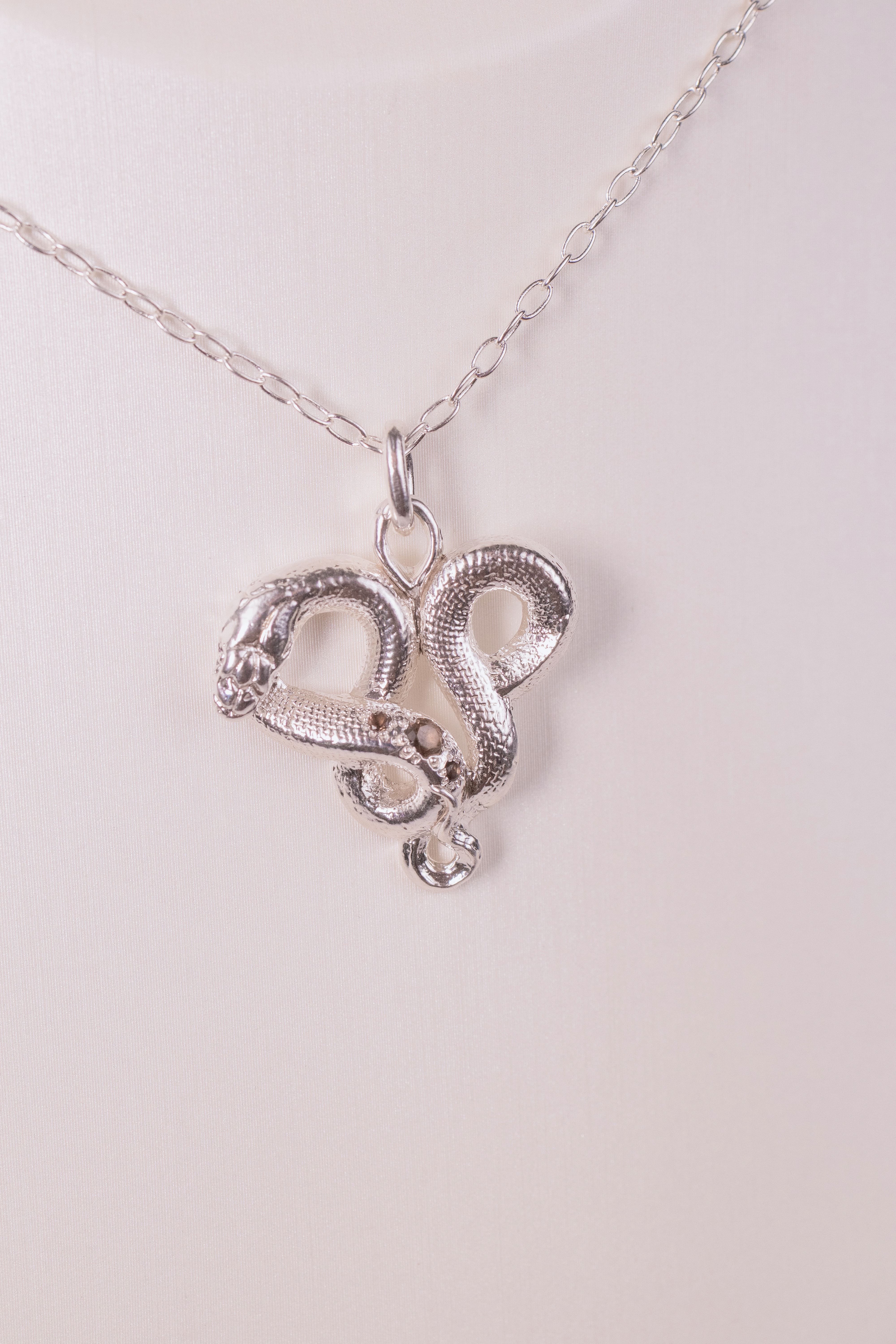 Snake Heart Pendant