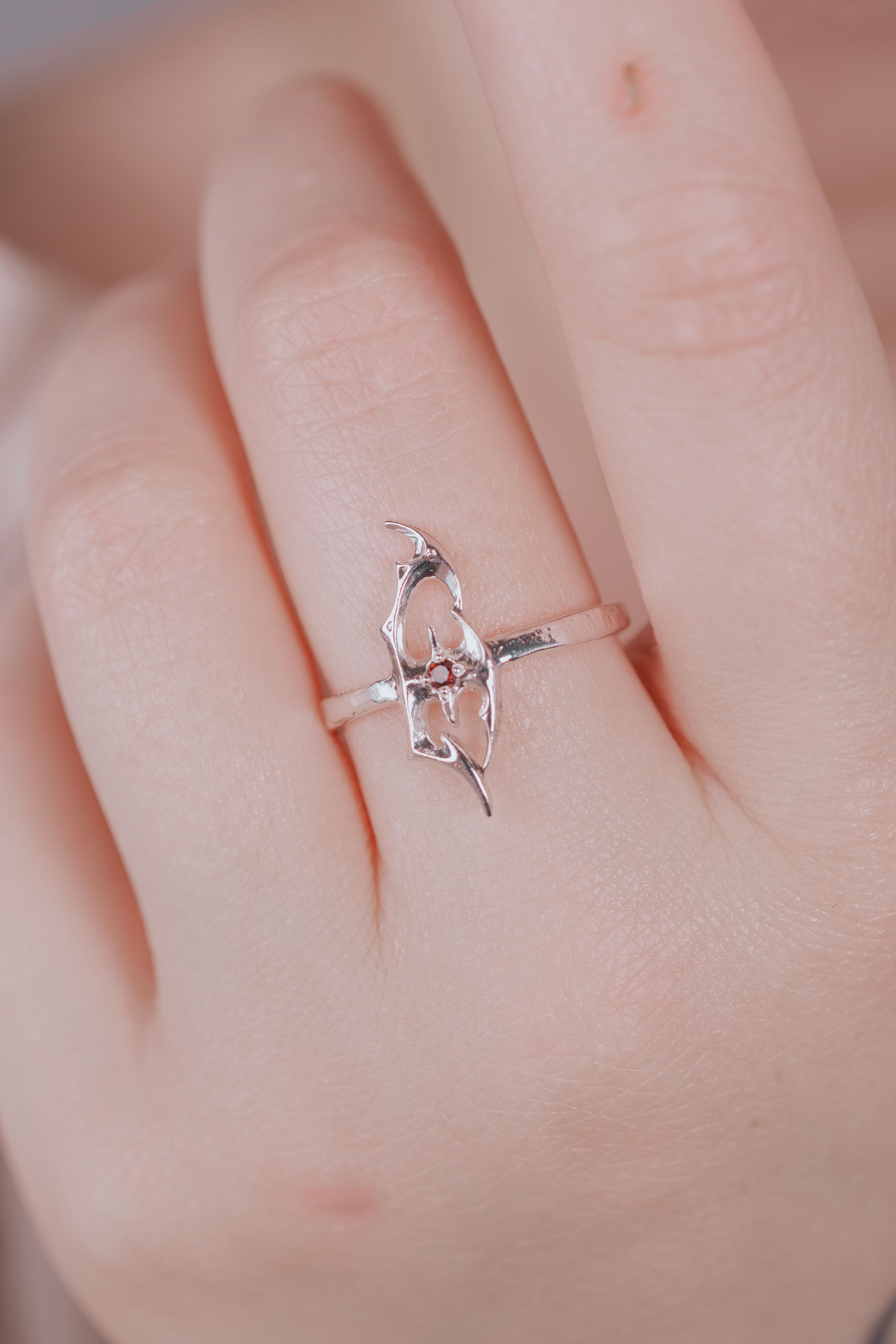 Letter A Tribal Ring