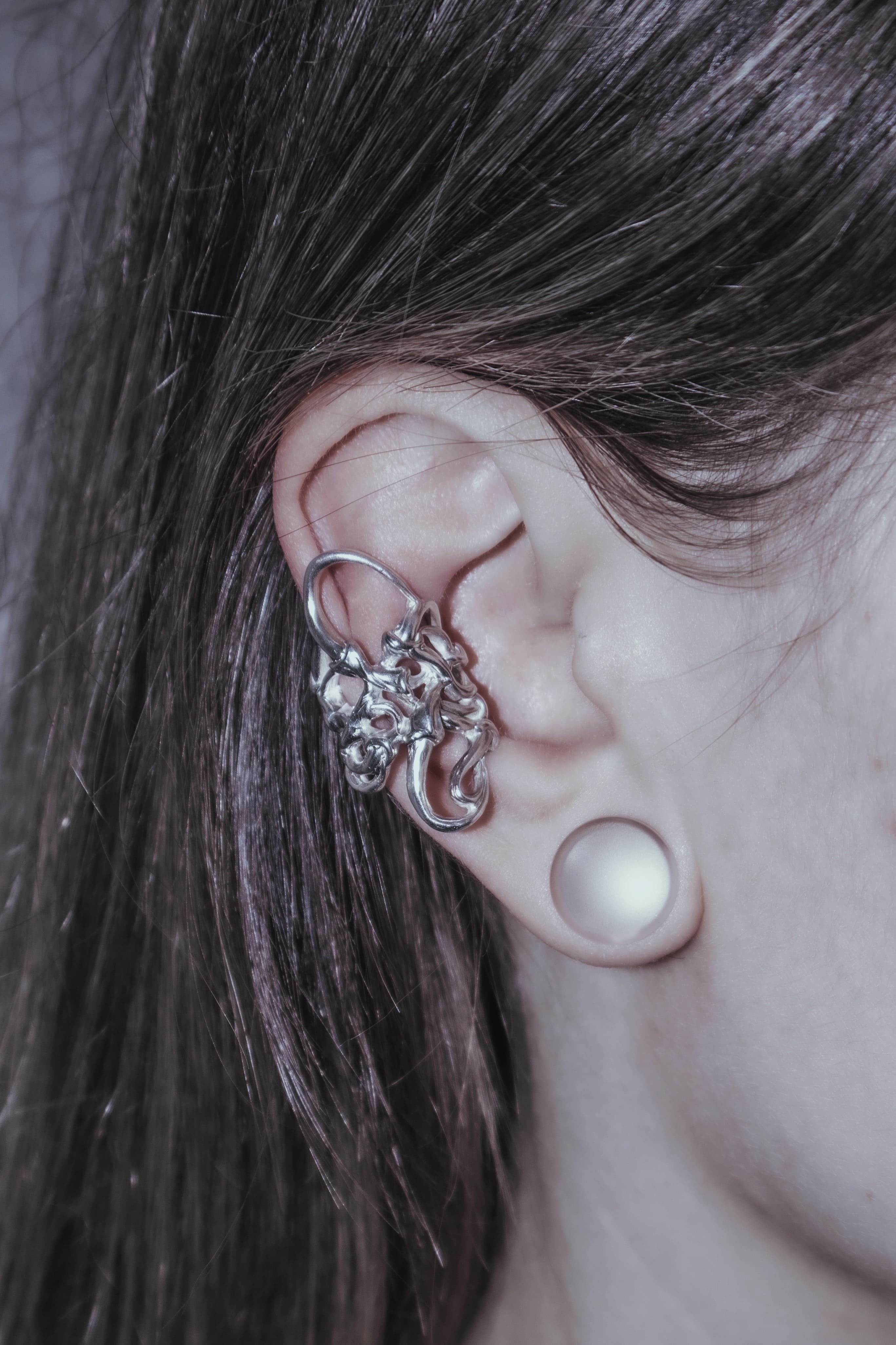 Chunky Thorn ear cuff
