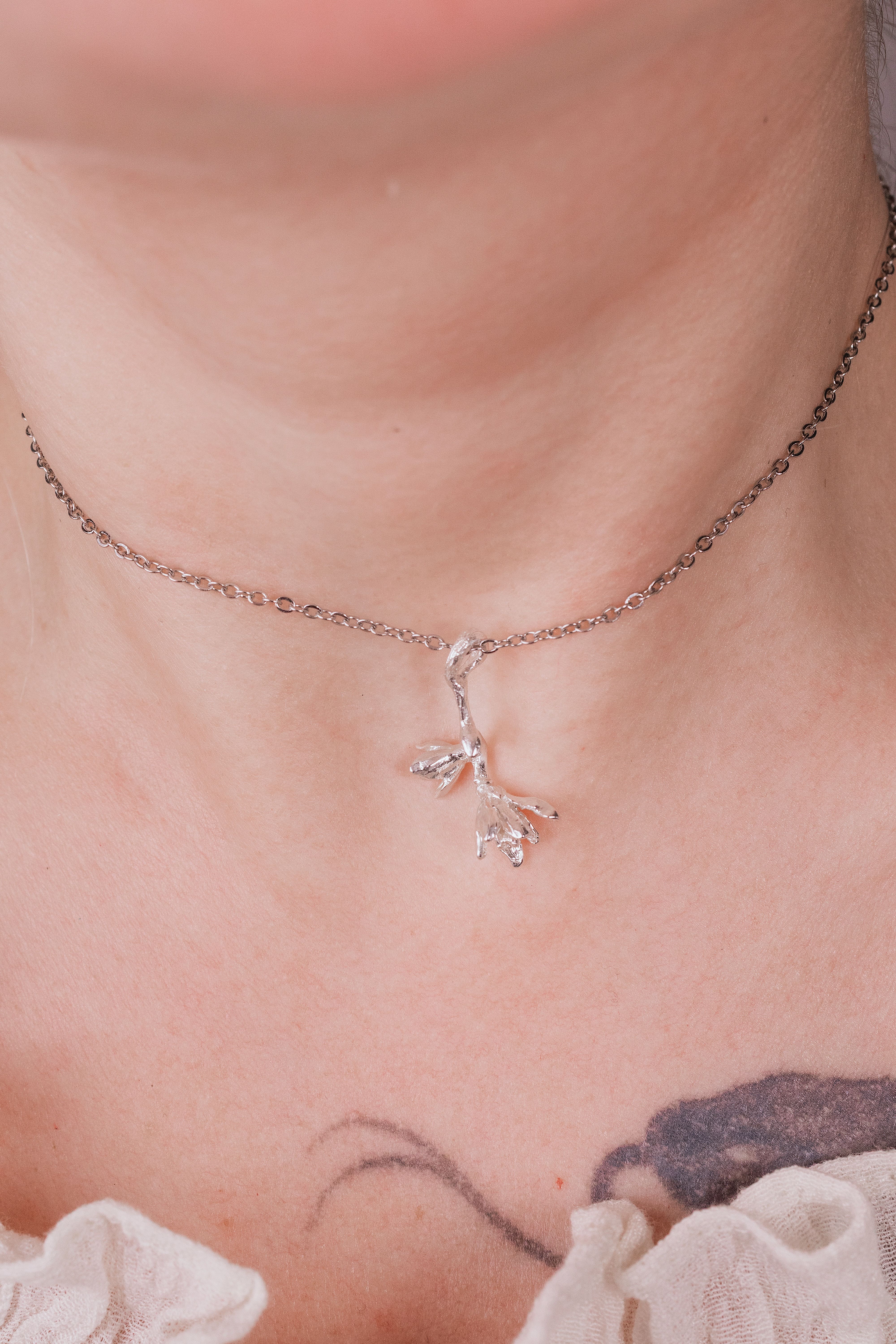 Magnolia Branch Pendant