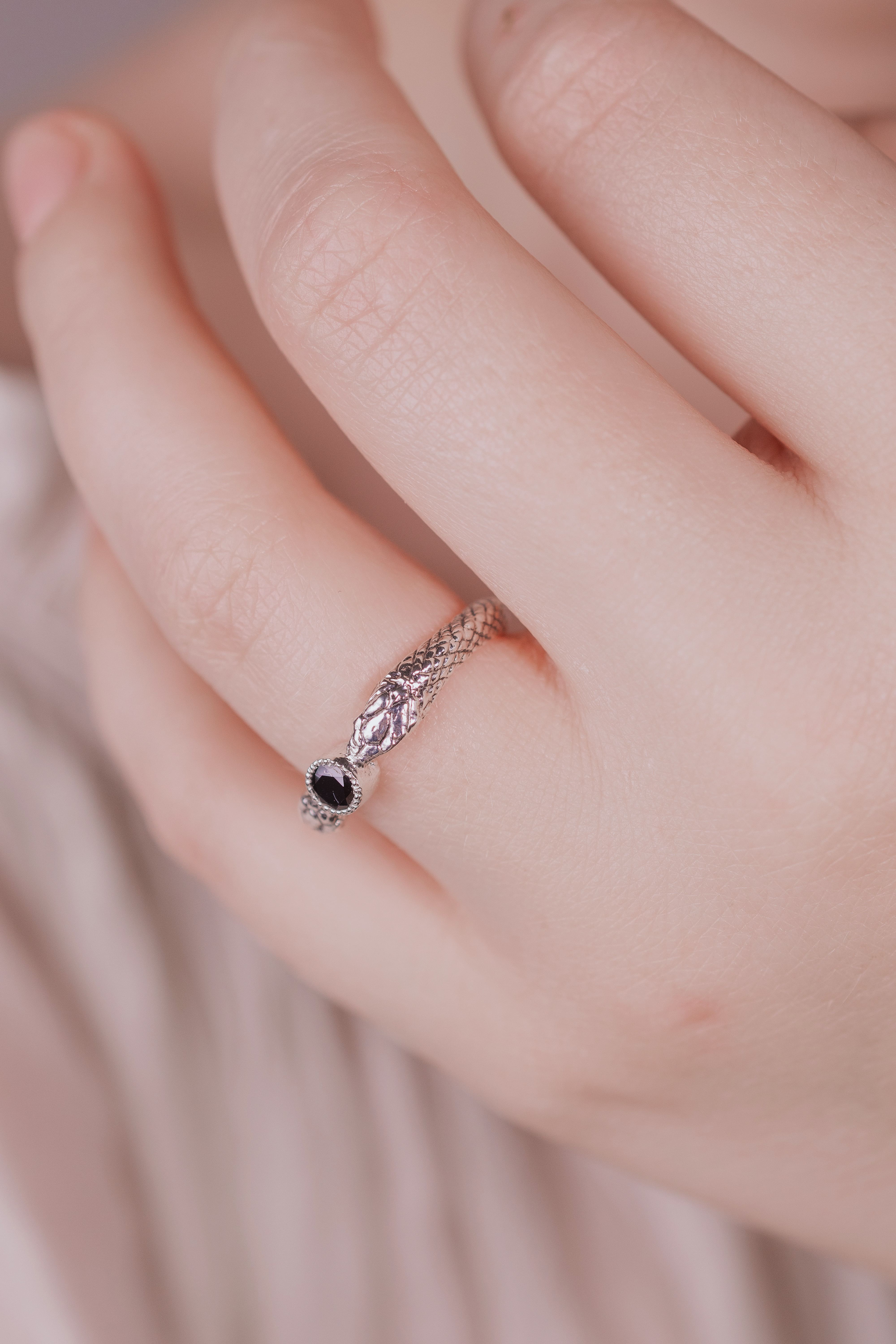 Dual Snakes Ring