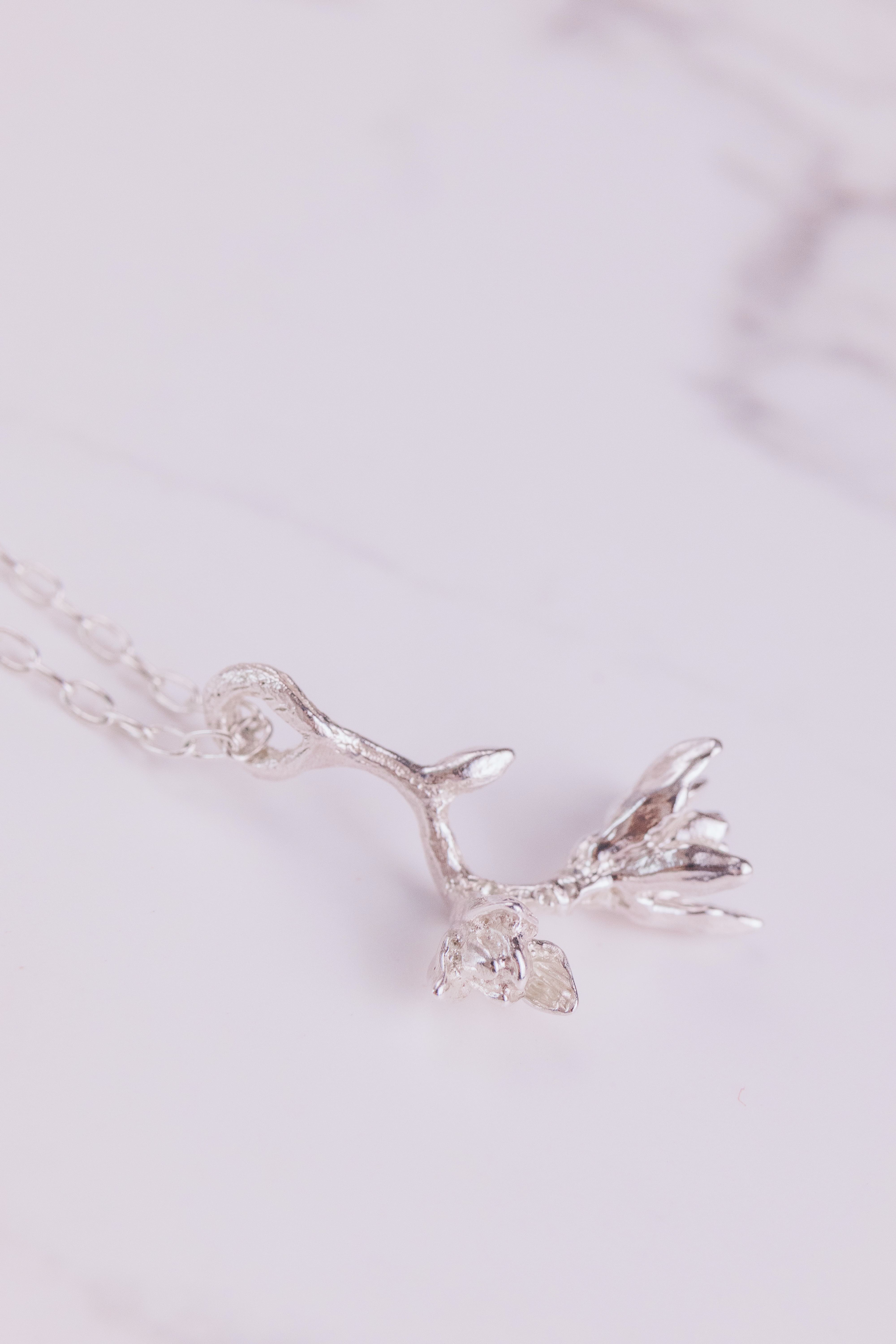 Magnolia Branch Pendant