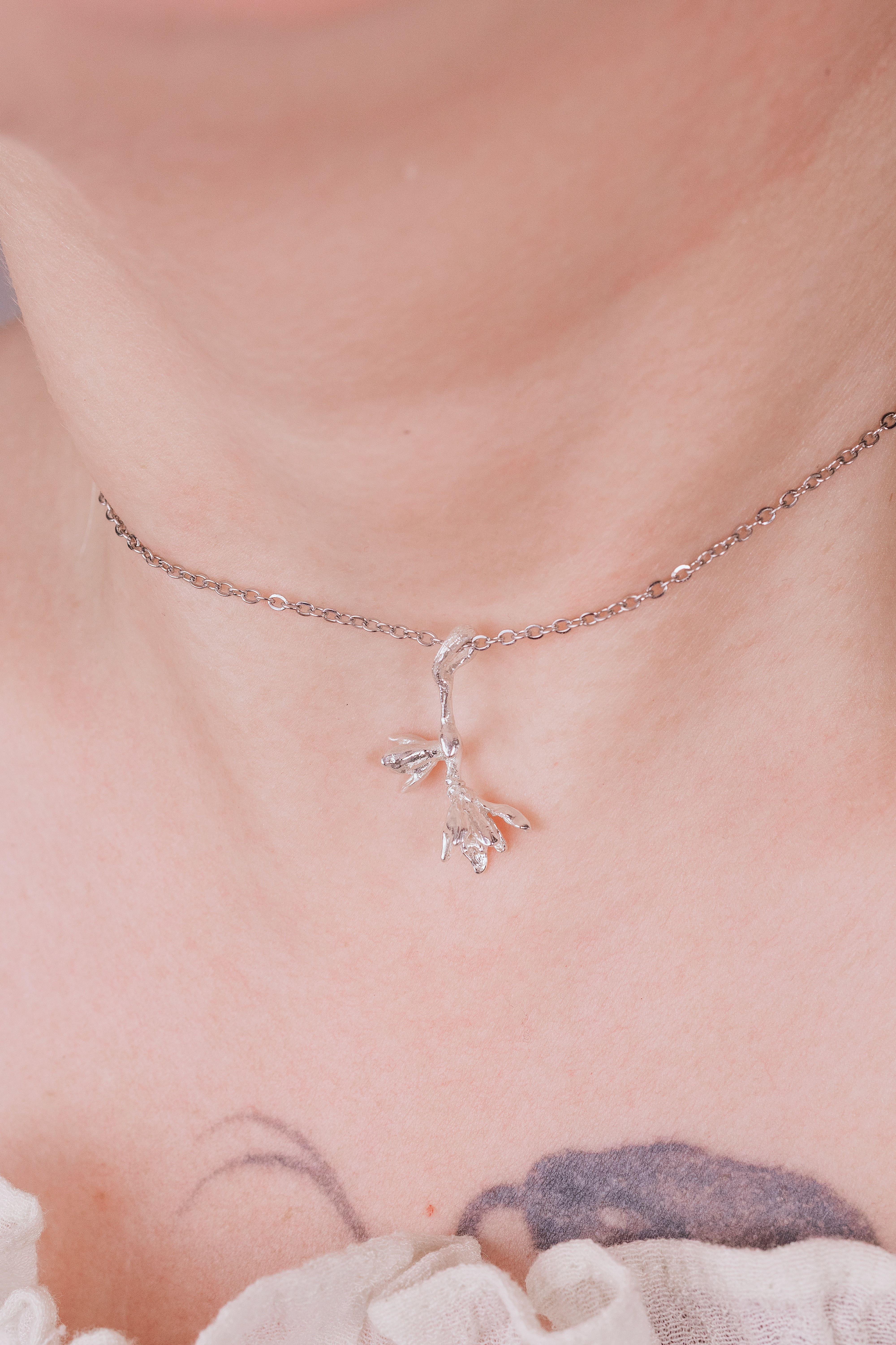 Magnolia Branch Pendant