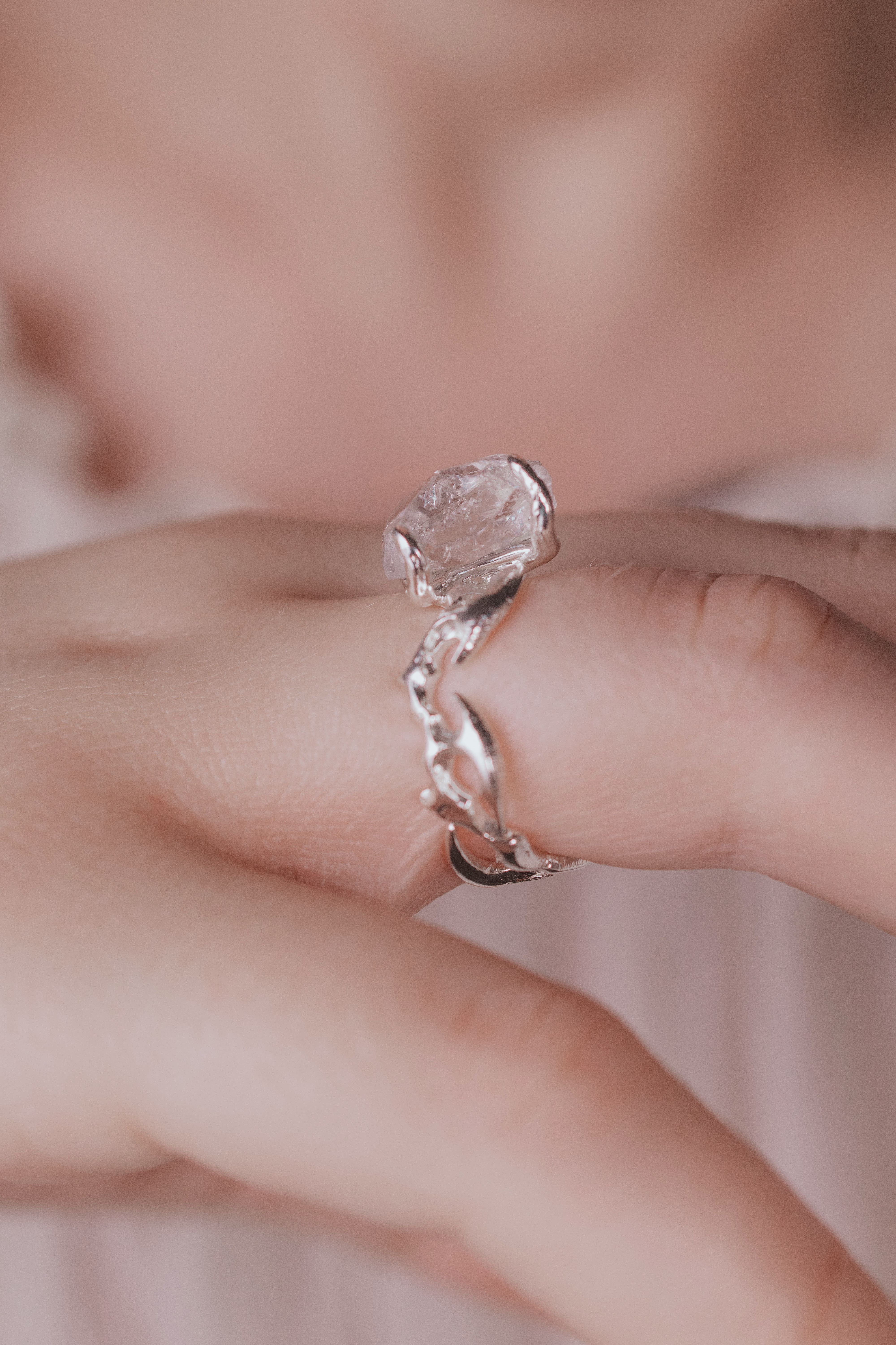 Tribal Crystal Ring
