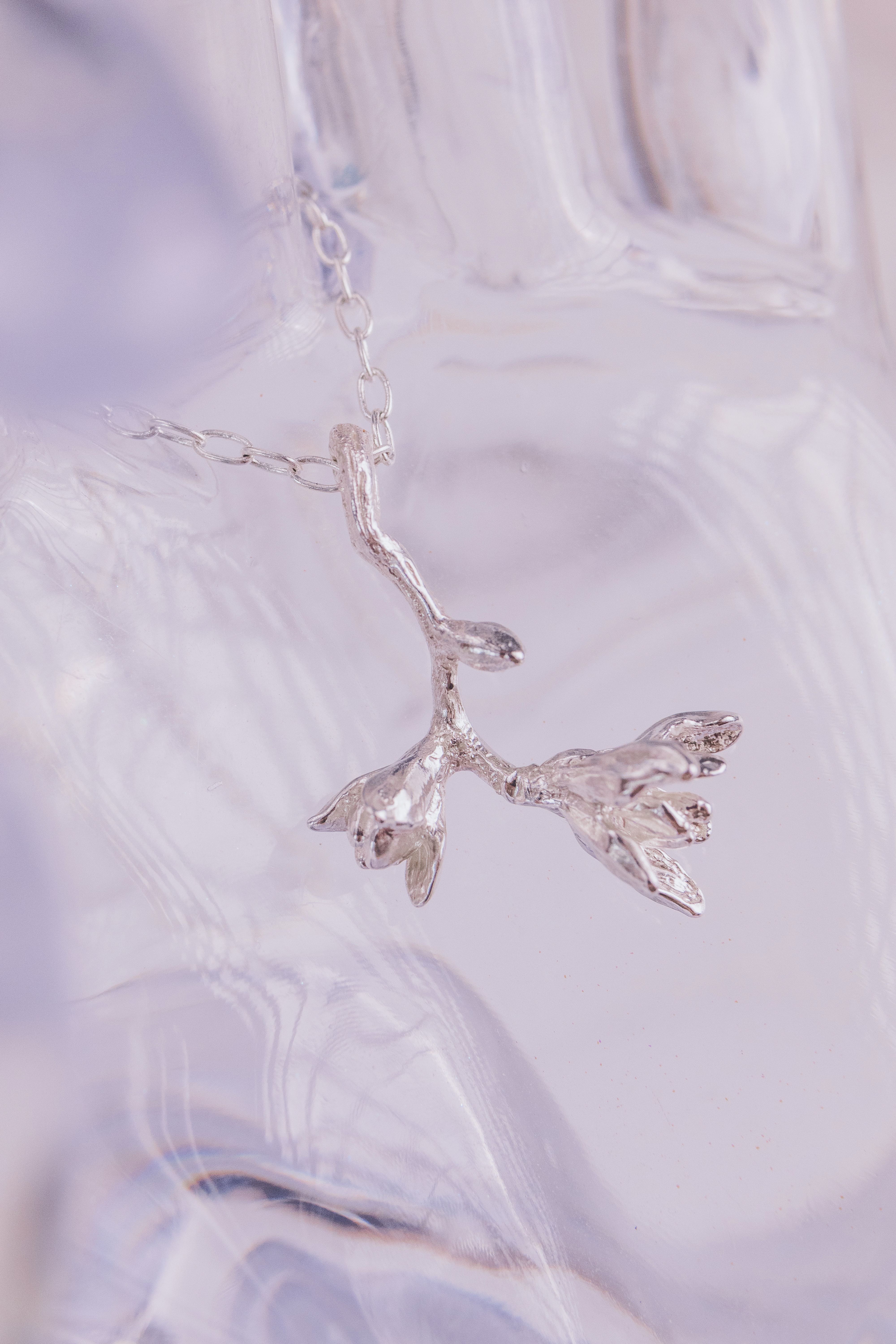 Magnolia Branch Pendant