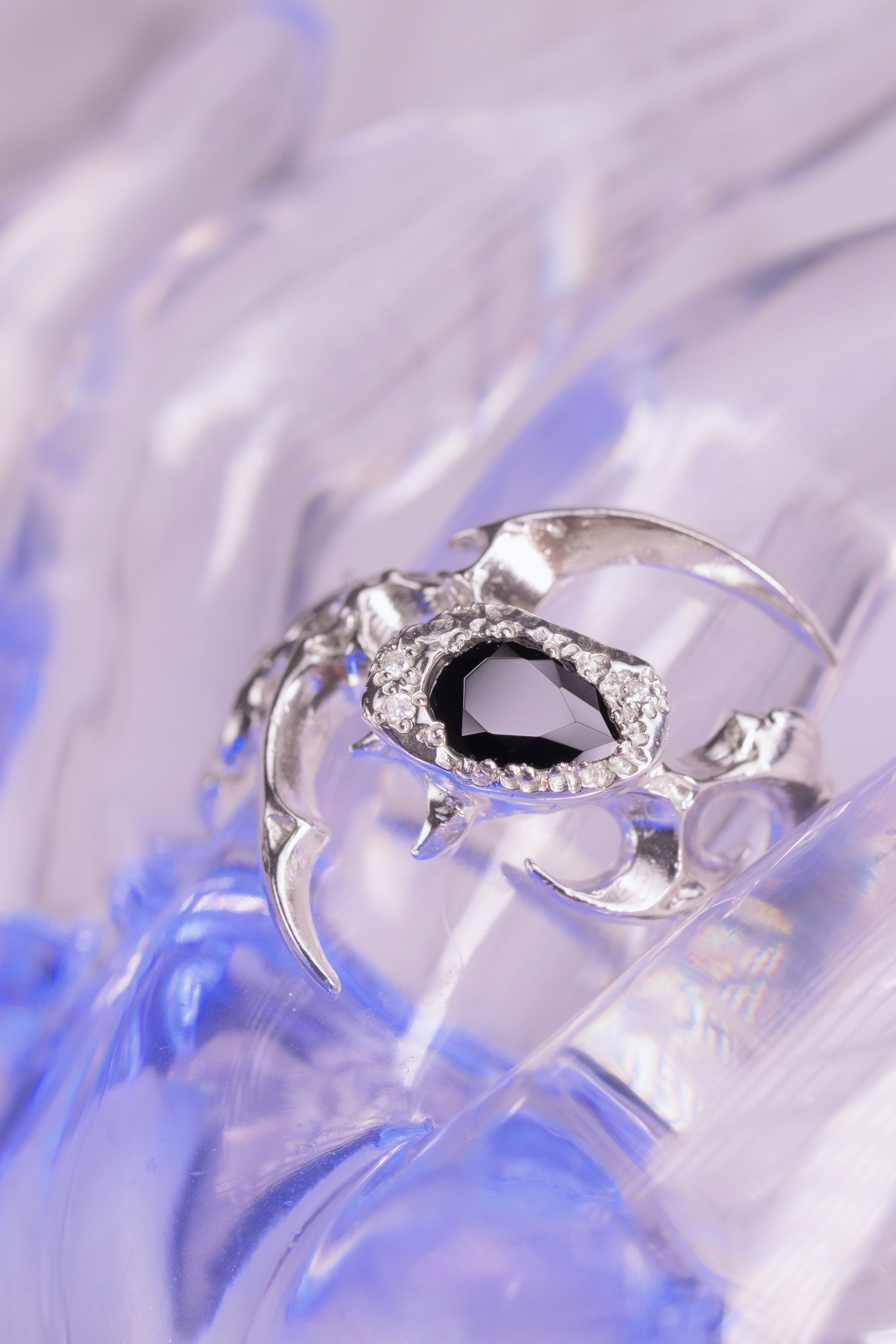 Crescent Tribal Ring
