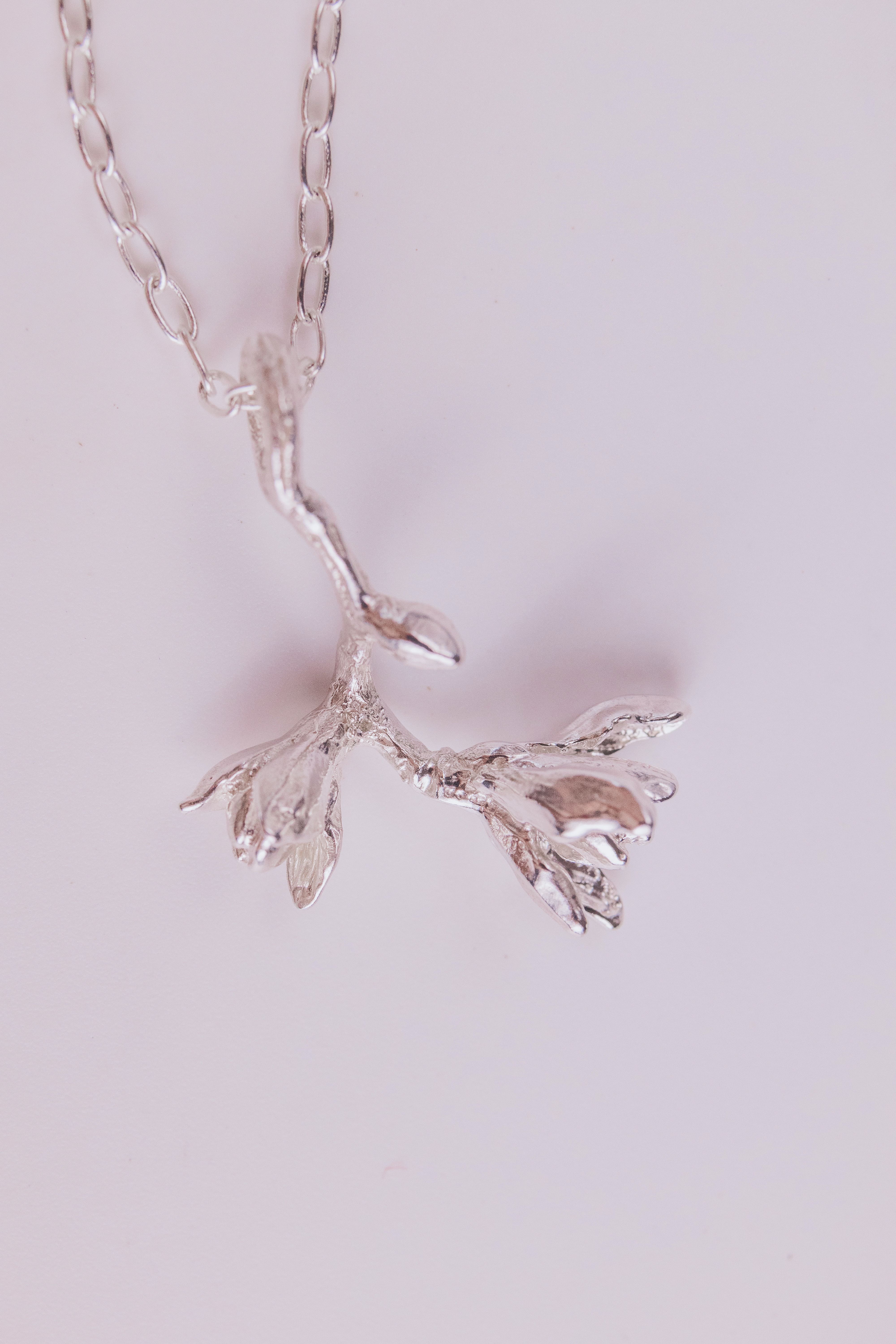 Magnolia Branch Pendant