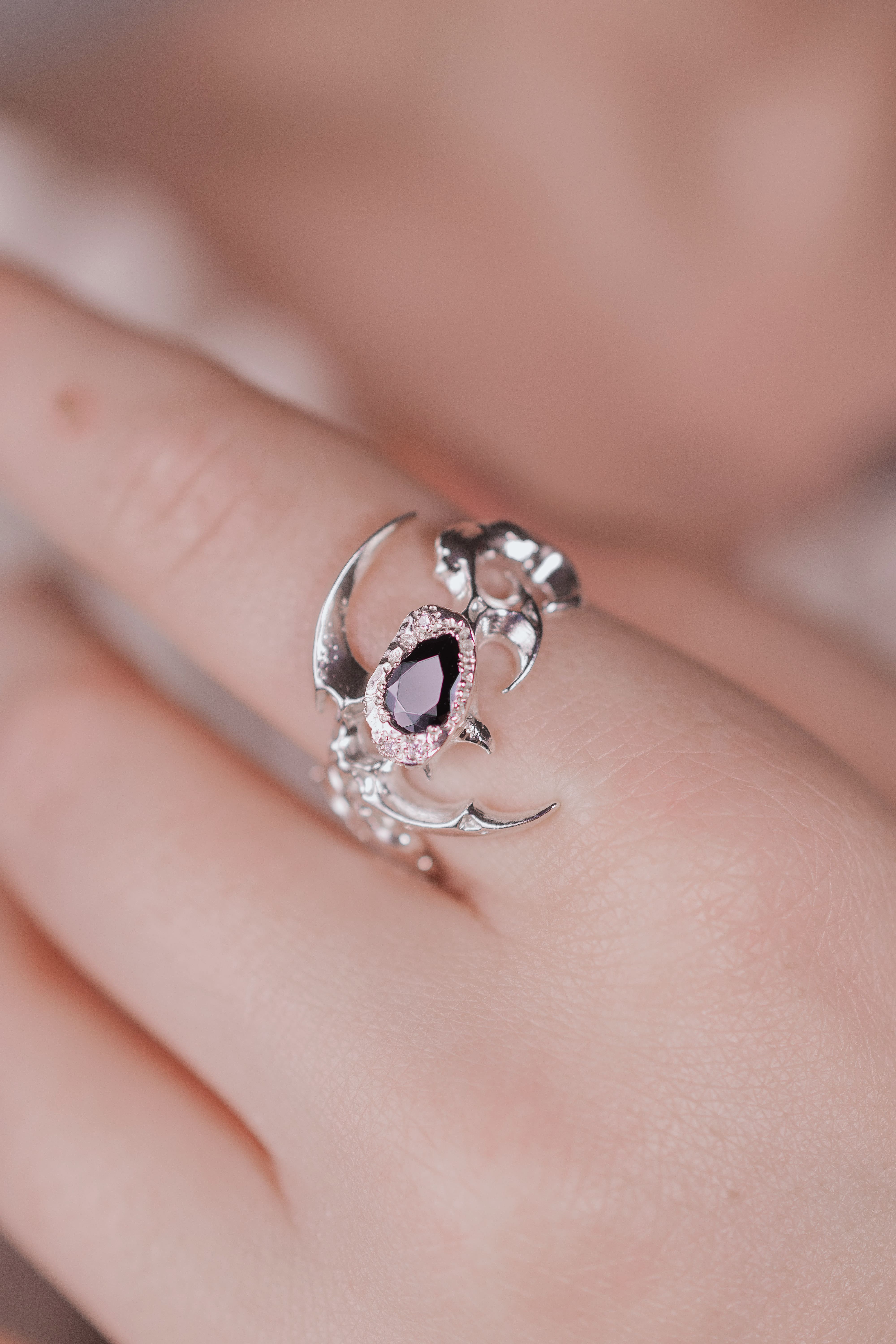 Crescent Tribal Ring