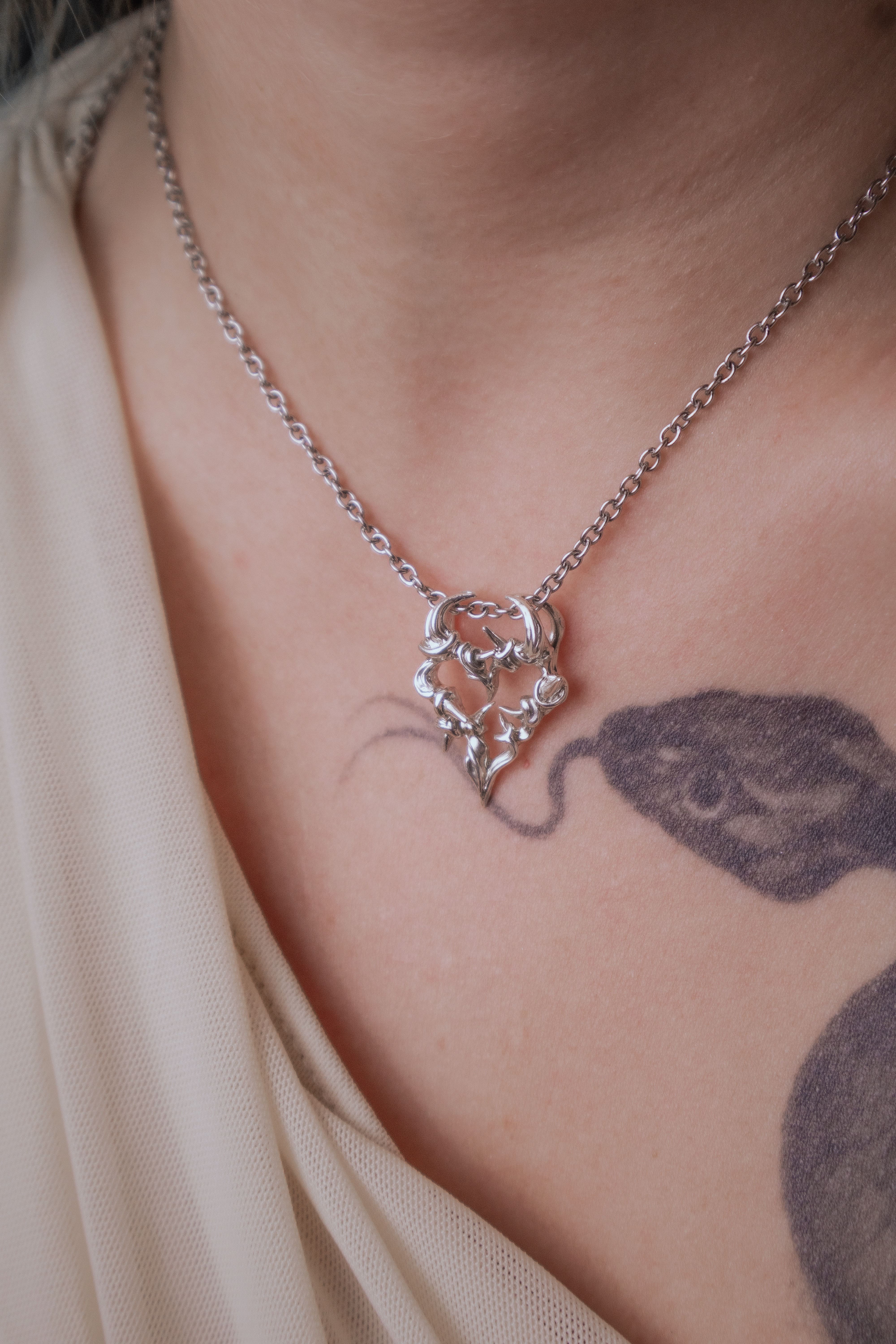 Thorny Heart Pendant