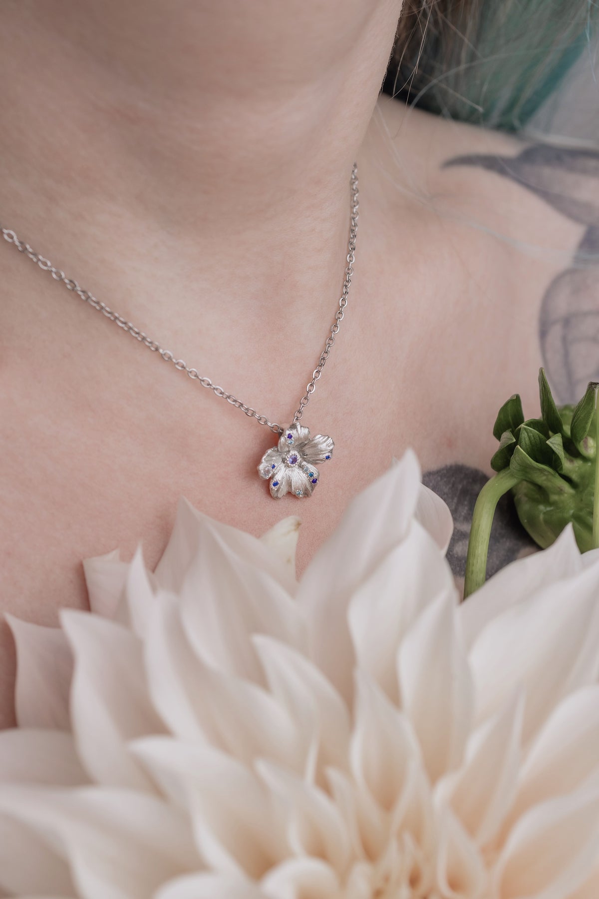 Midnight Bloom Pendant