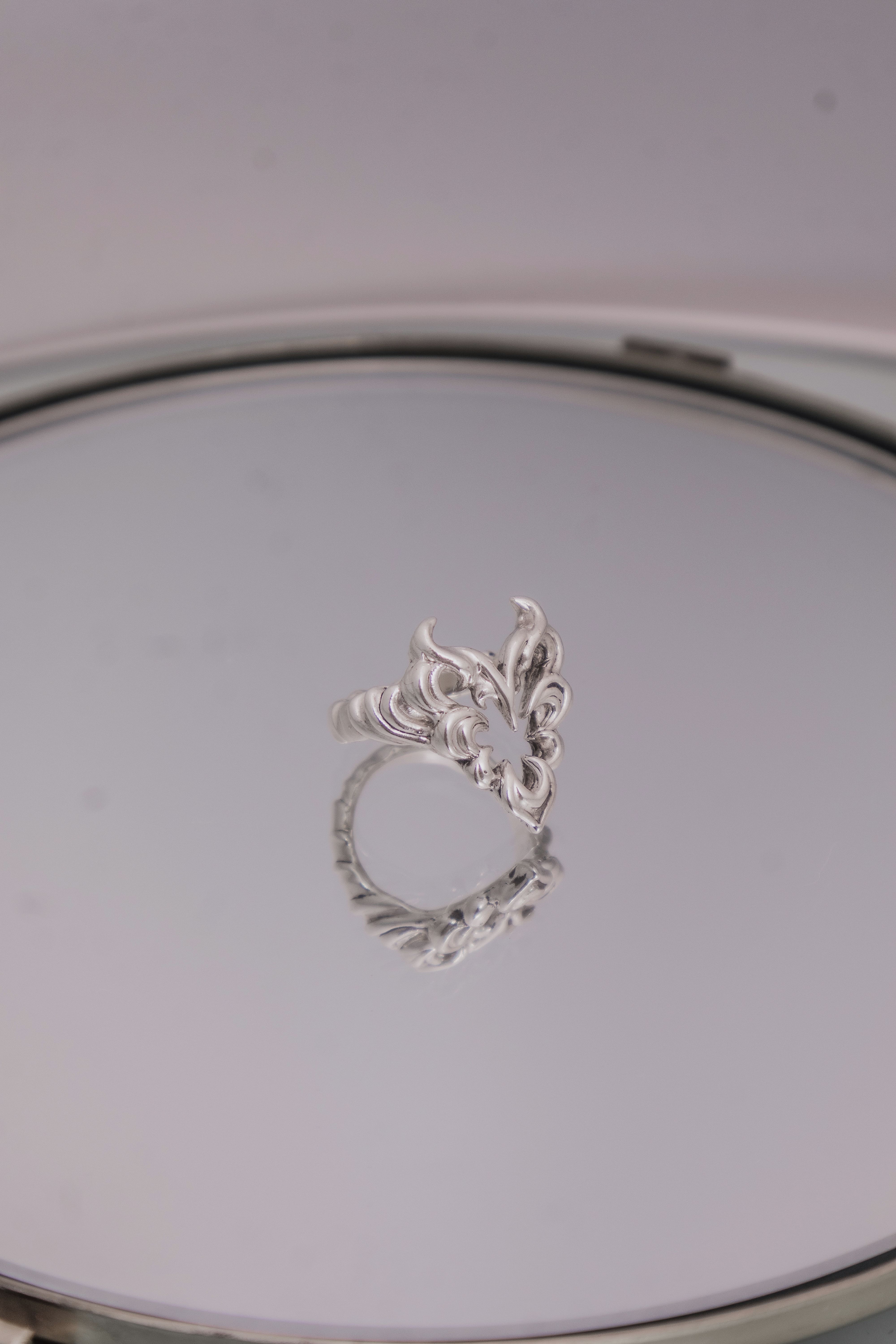 Tribal Heart Ring