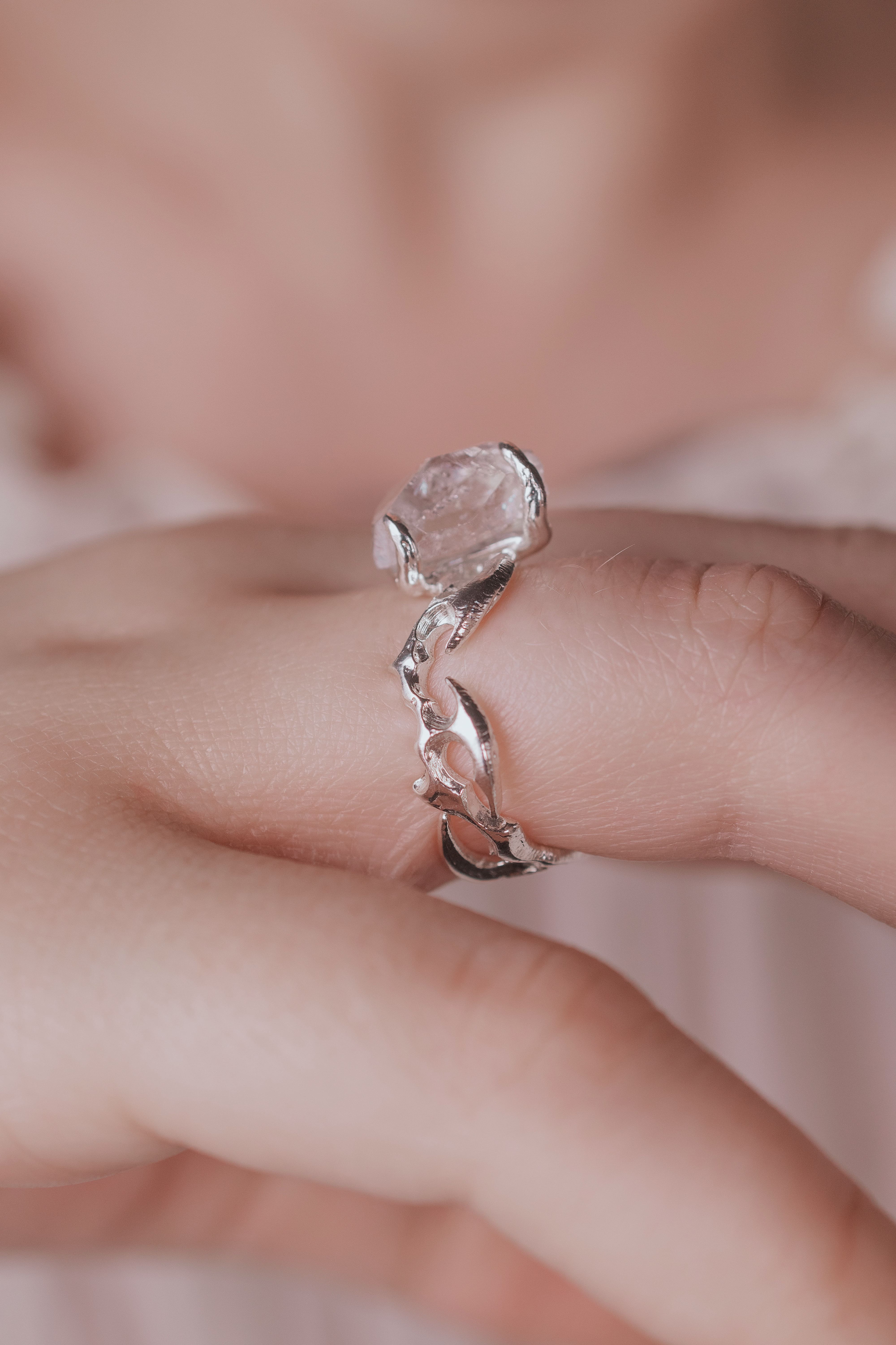 Tribal Crystal Ring