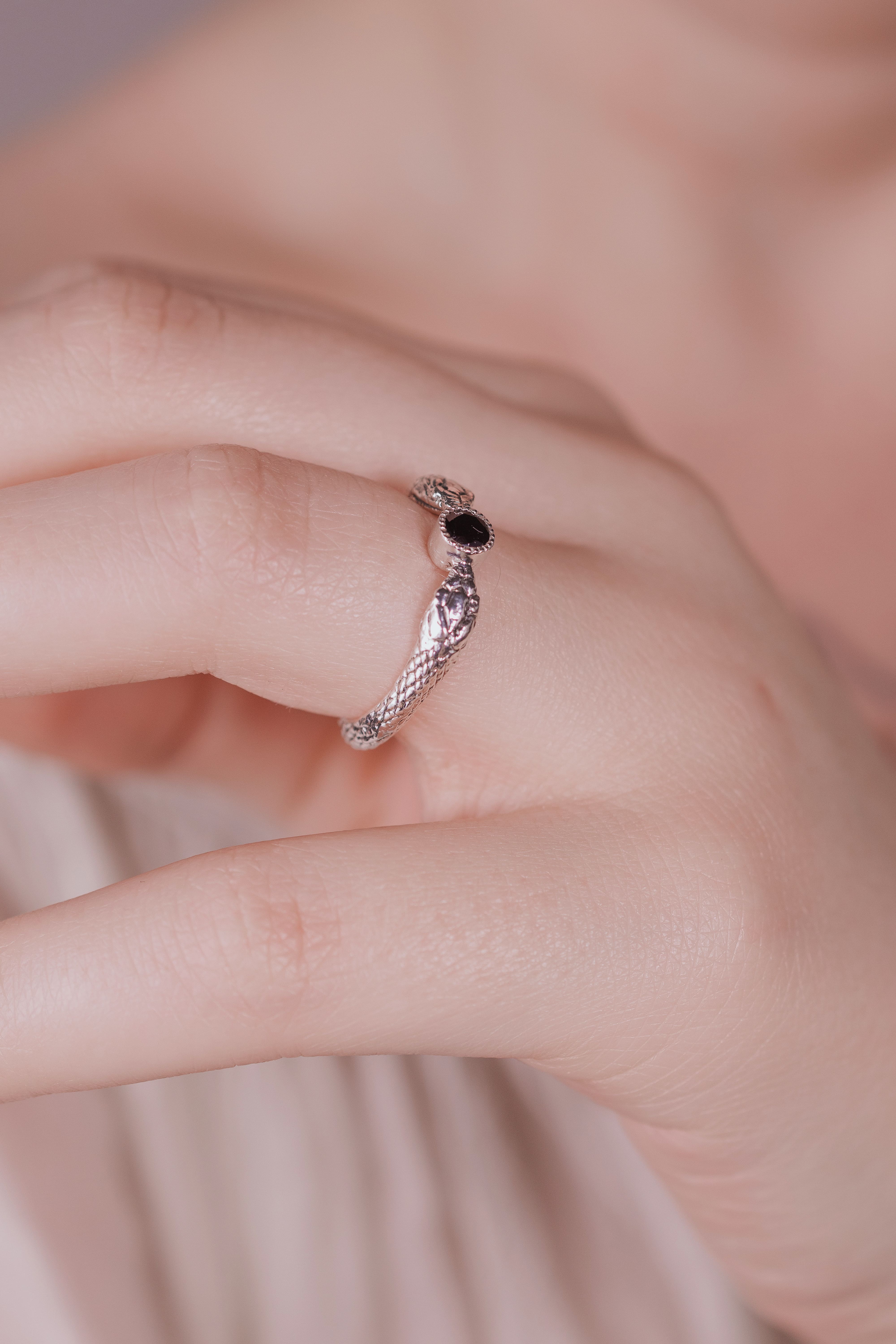 Dual Snakes Ring