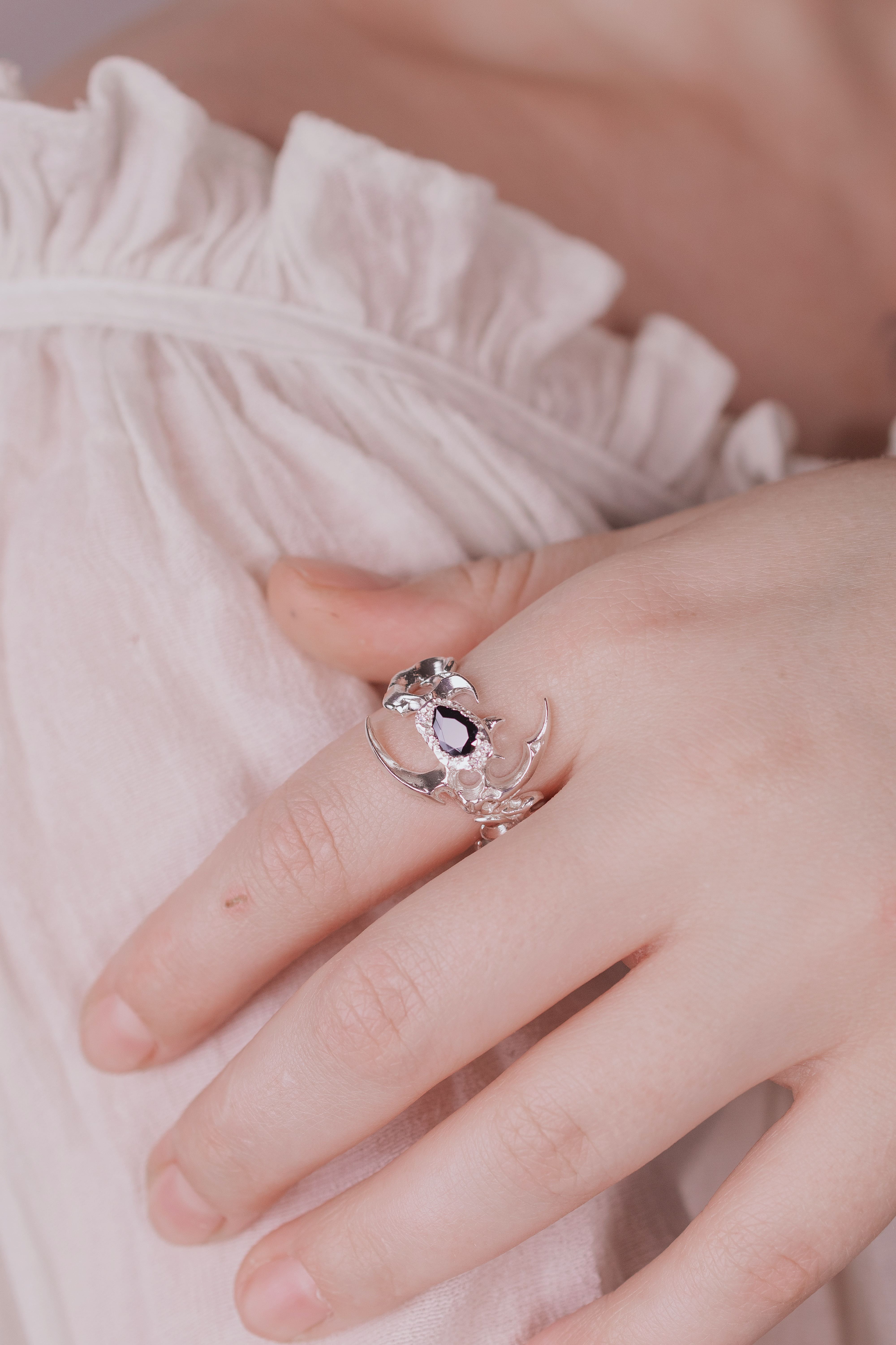 Crescent Tribal Ring