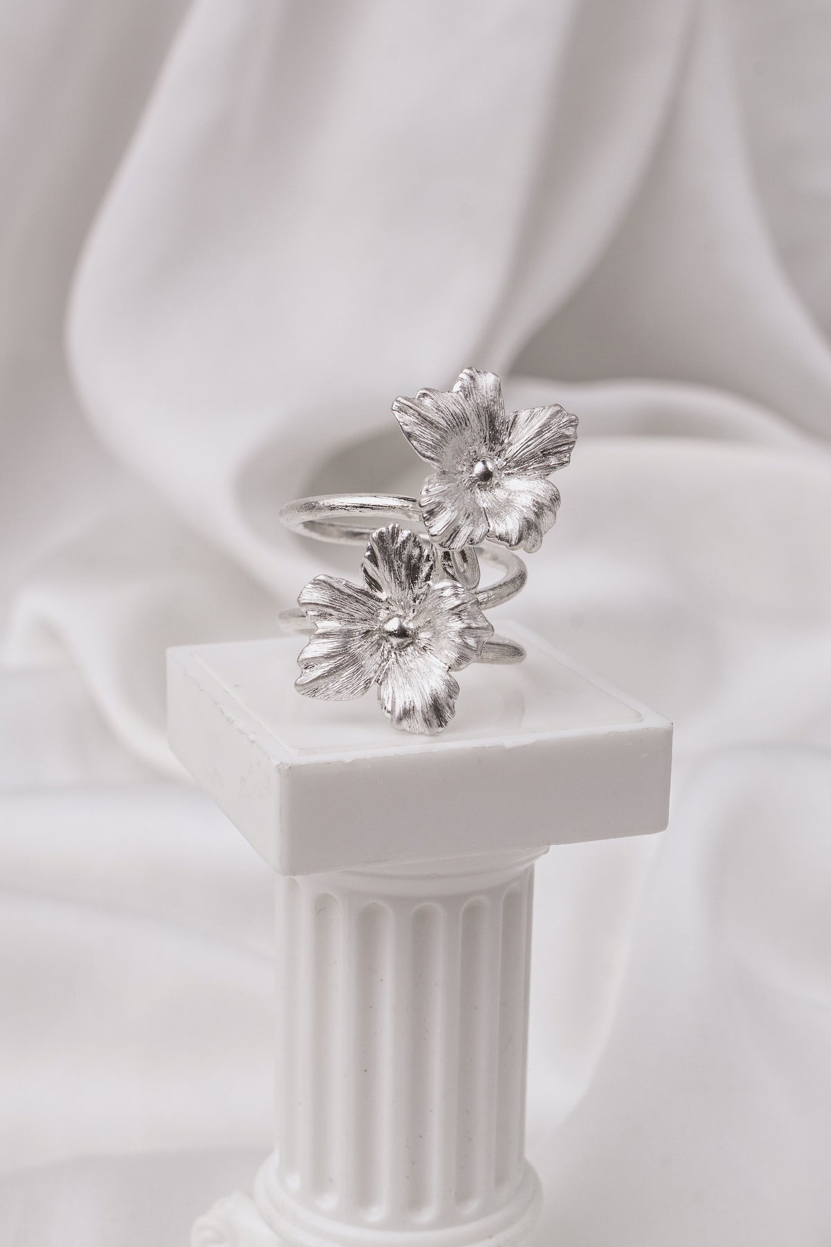 Twin Bloom Ring
