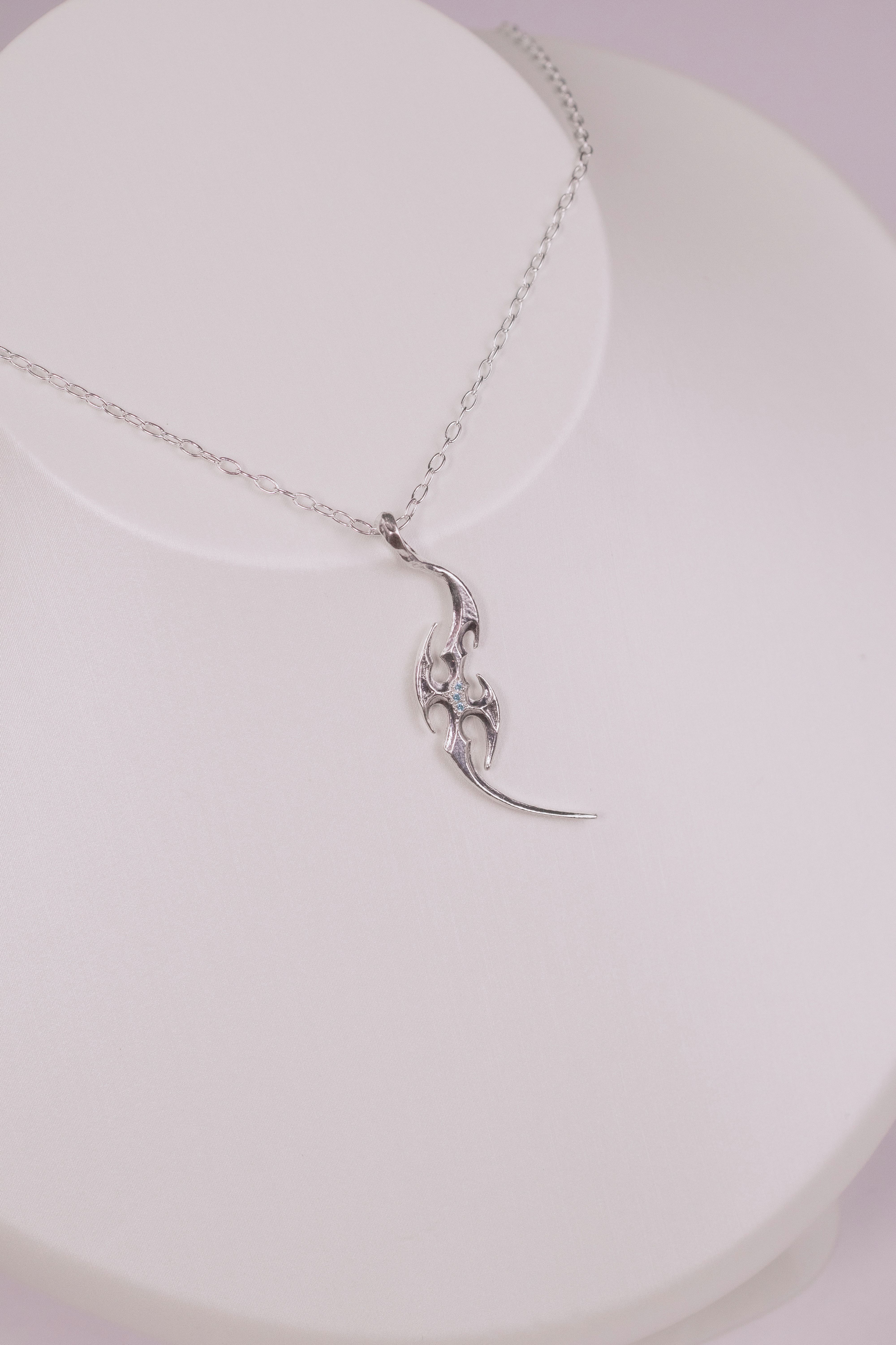 Classic Tribal Pendant with Topazes