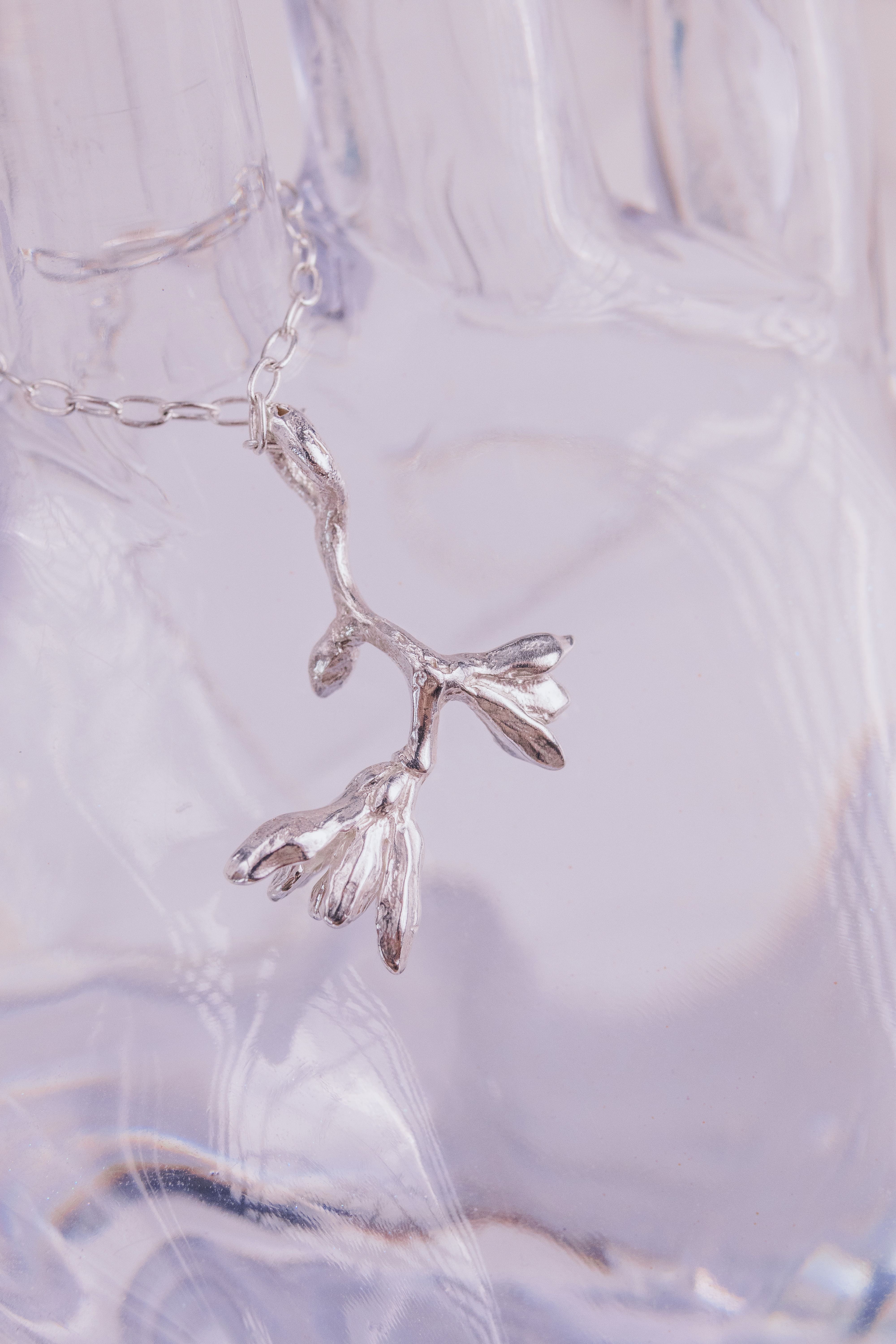Magnolia Branch Pendant