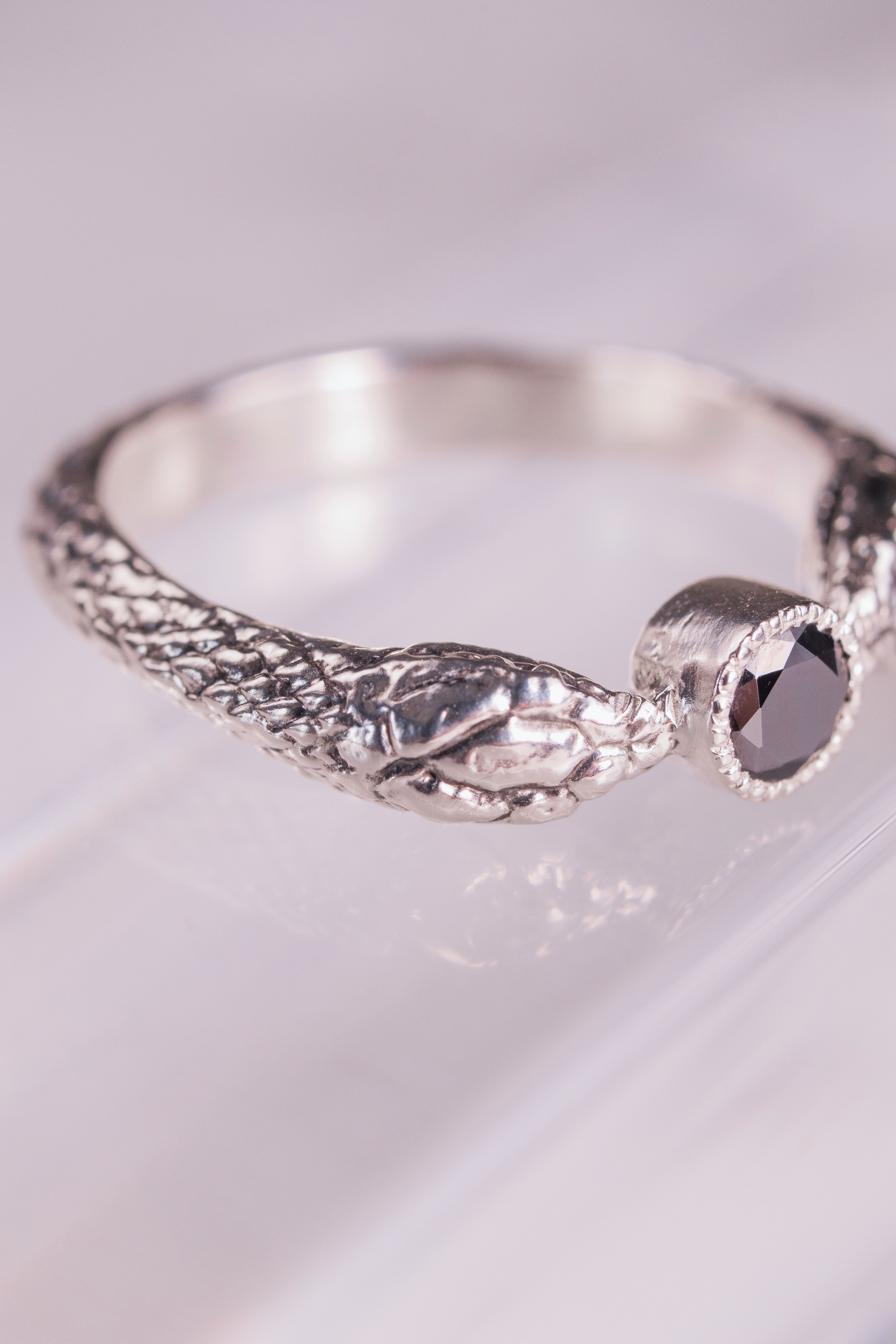 Dual Snakes Ring