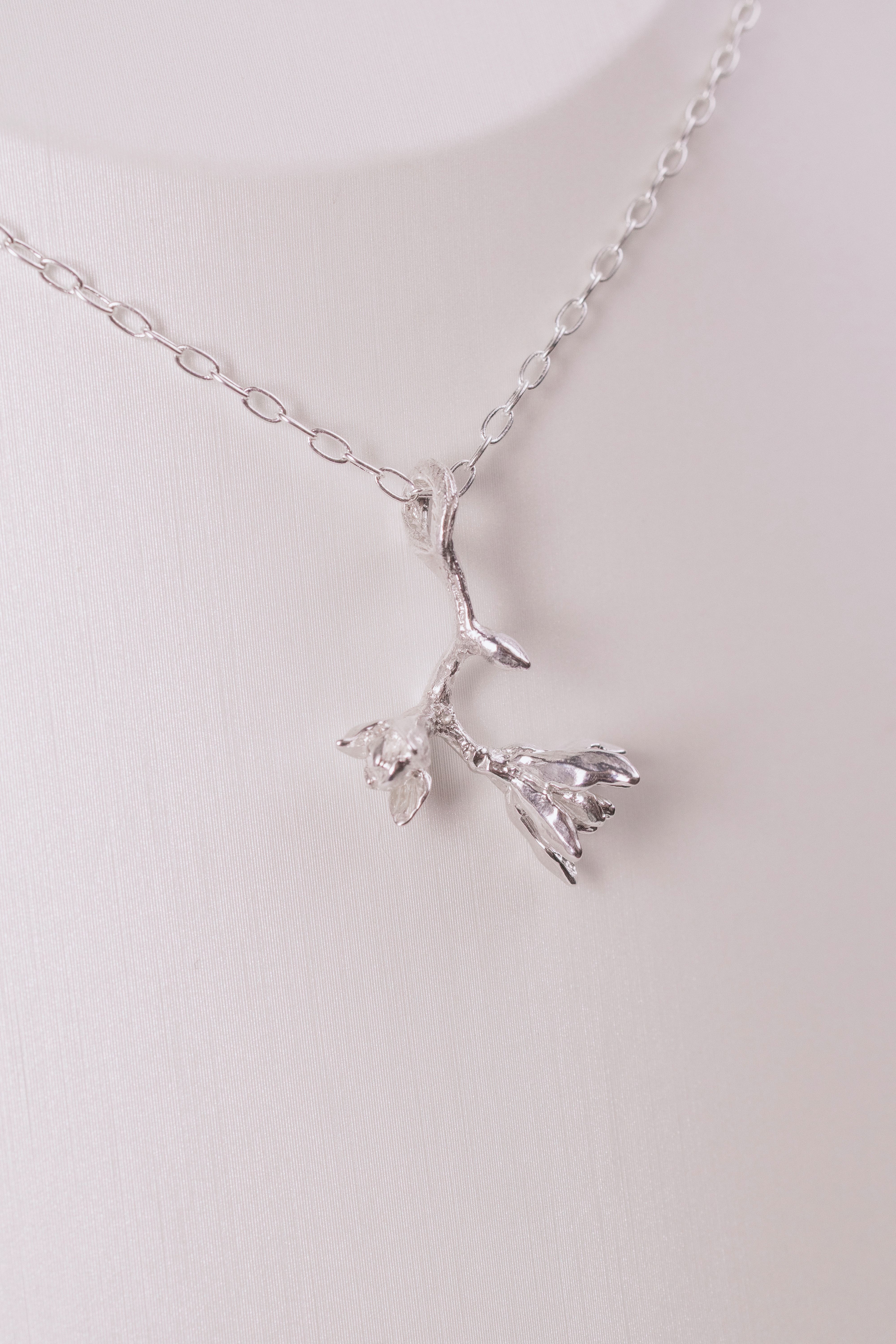 Magnolia Branch Pendant