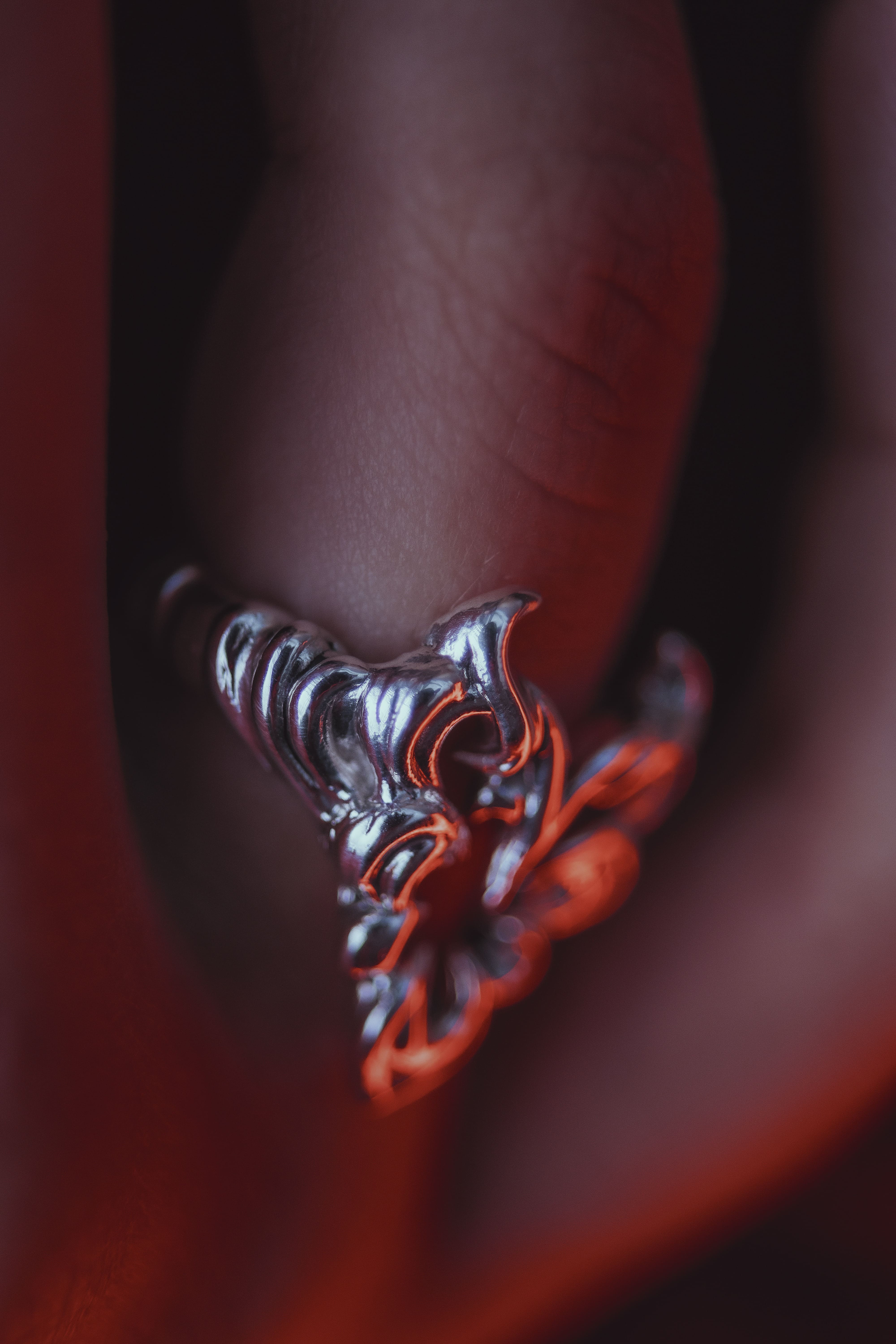 Tribal Heart Ring