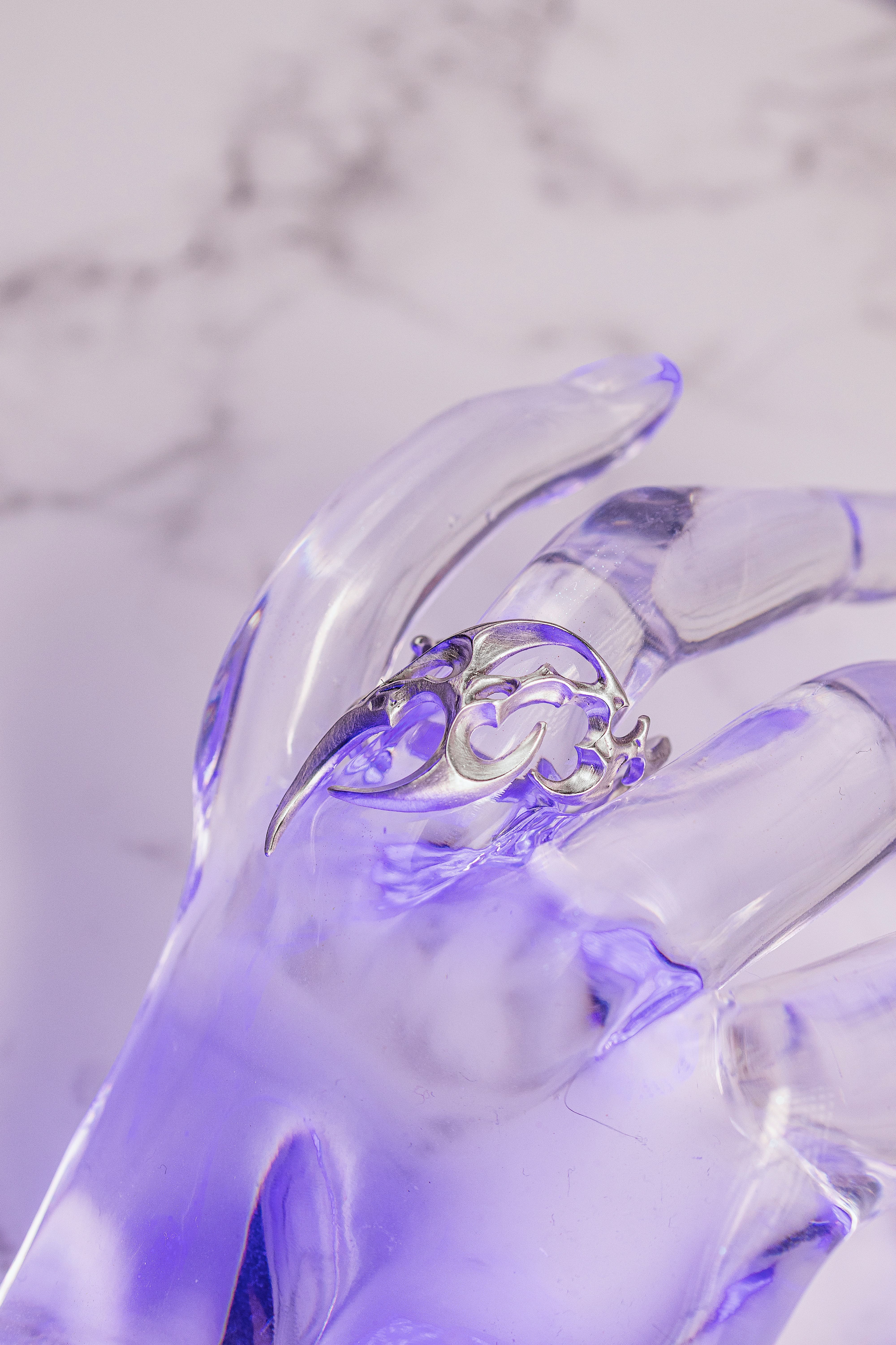 Diagonal Tribal Ring