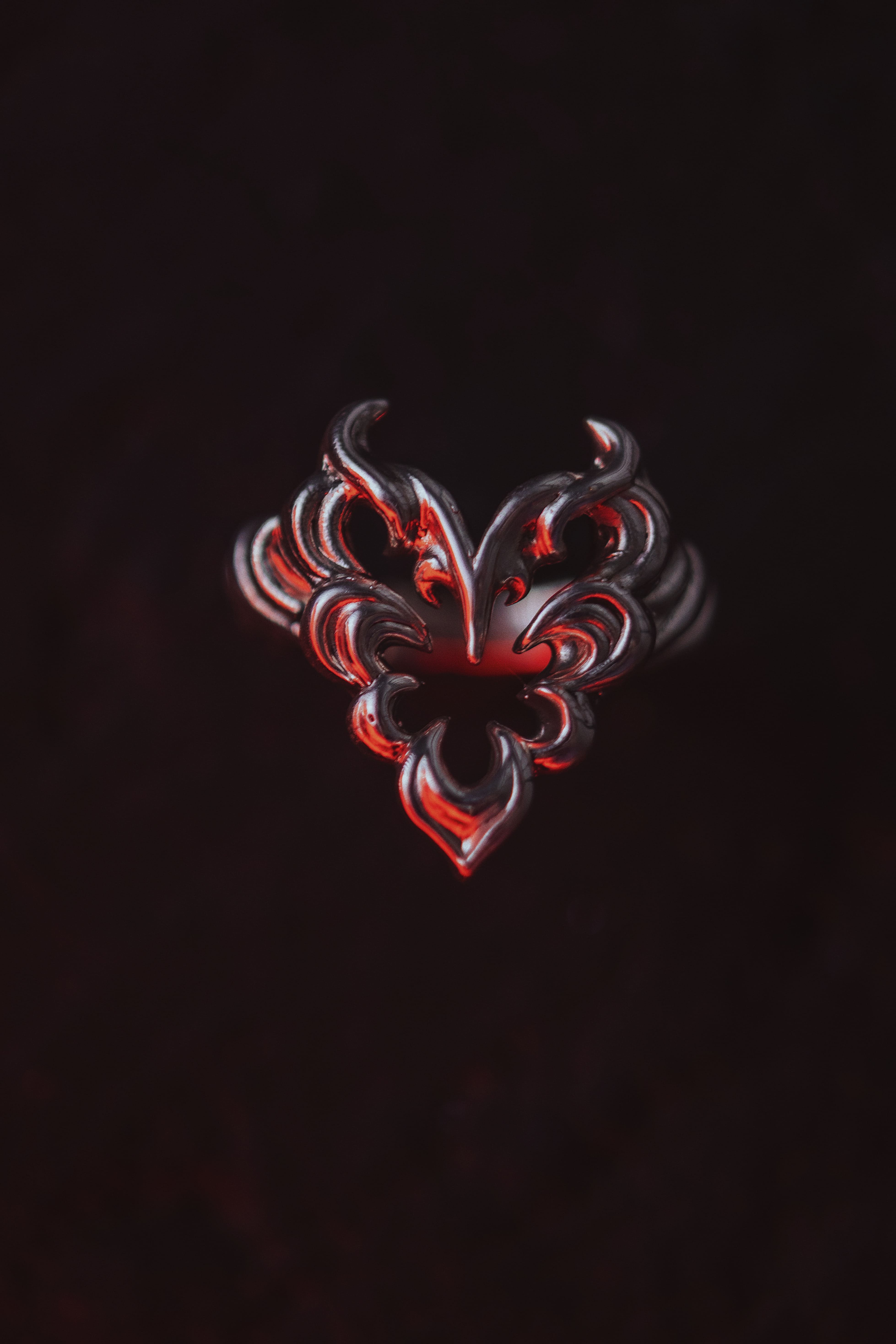 Tribal Heart Ring