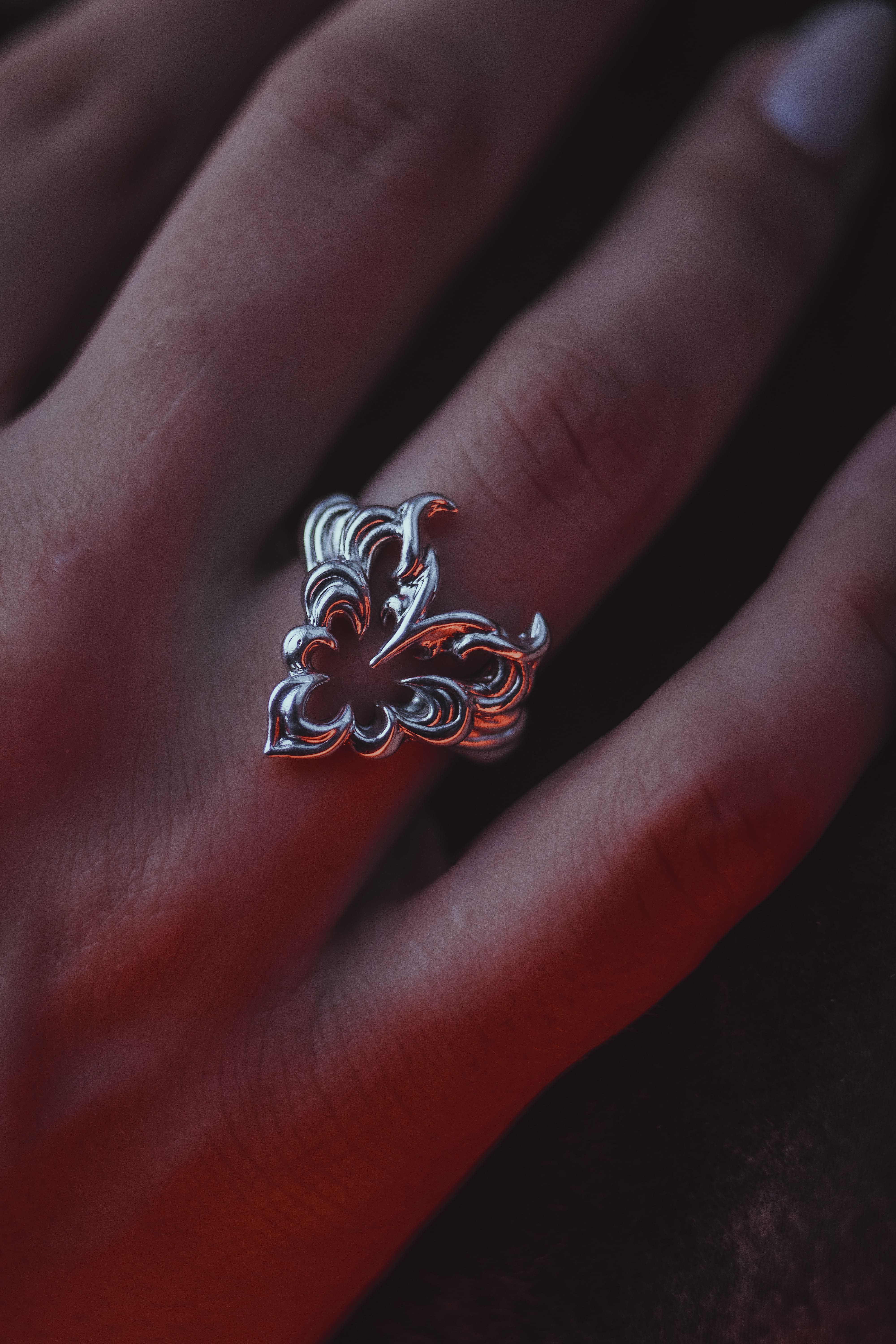 Tribal Heart Ring