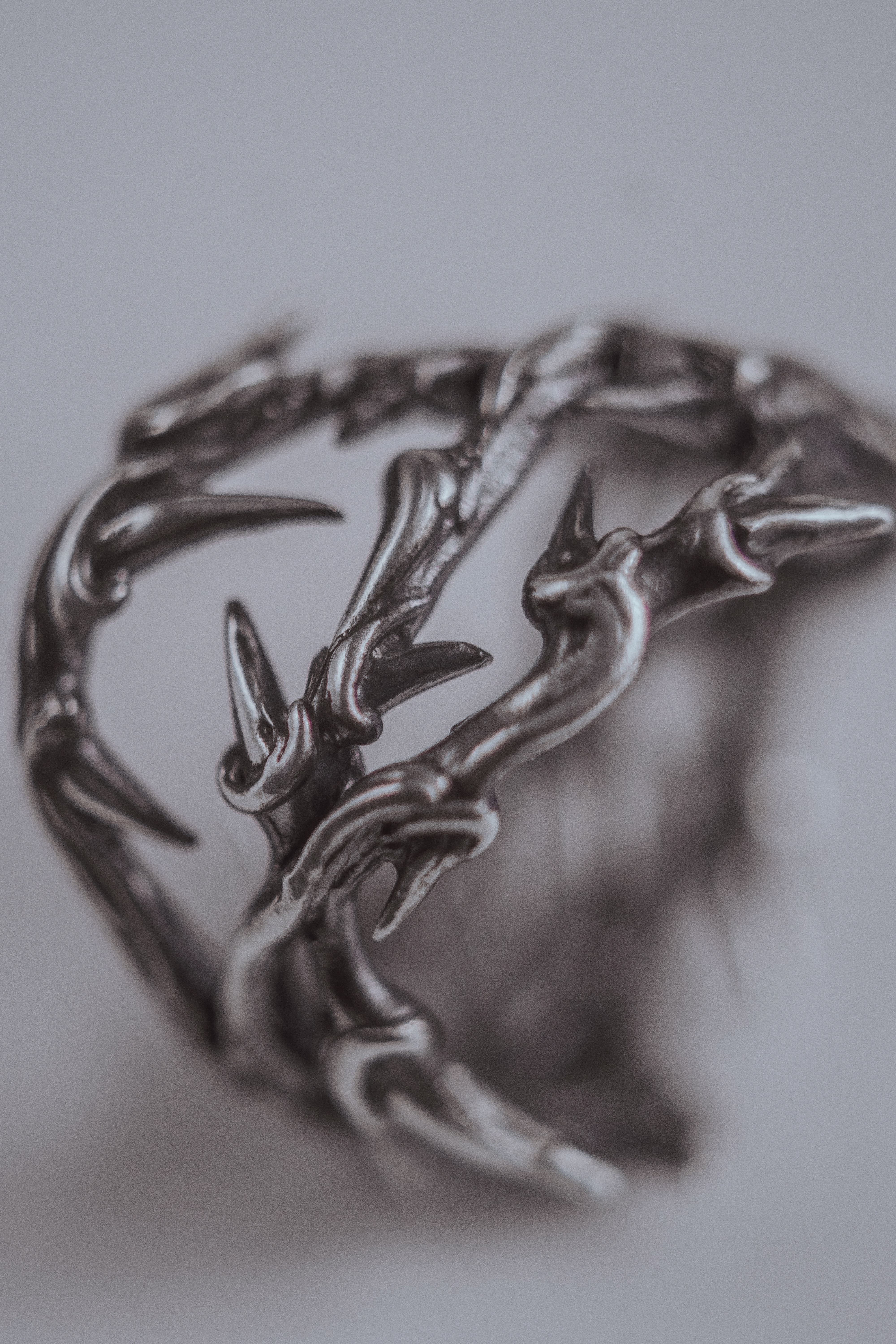 Chunky thorn ring